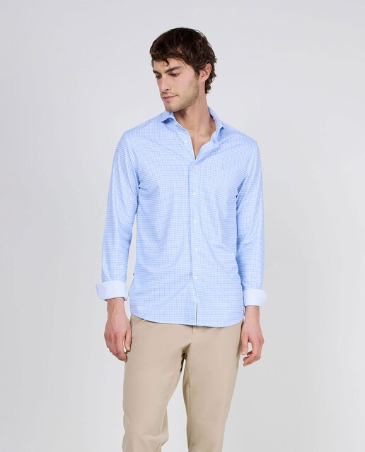 Imagem 0 de Camisa Sepiia Aos Quadrados Vichy