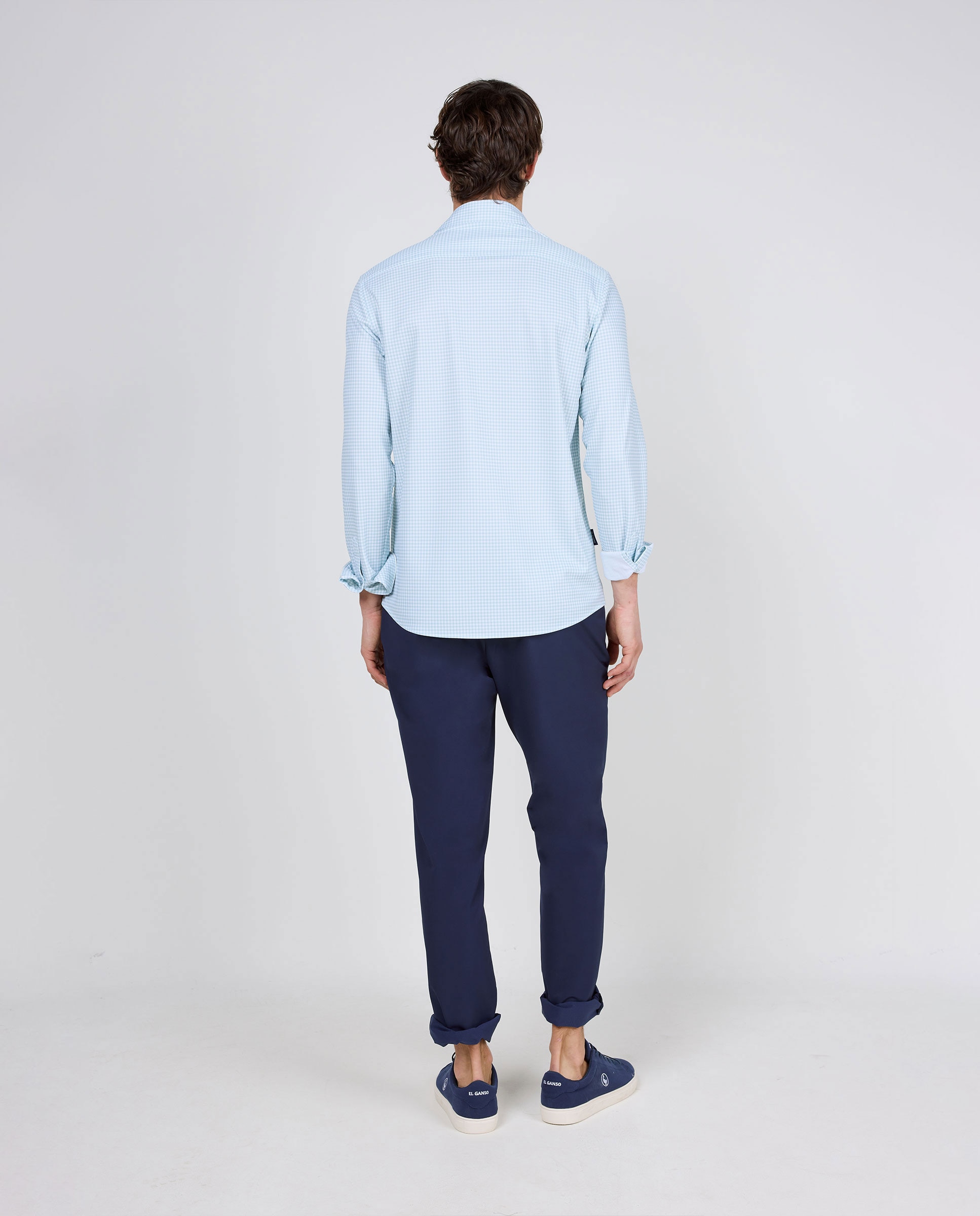 Camisa Sepiia Aos Quadrados Vichy Azul-claro-4