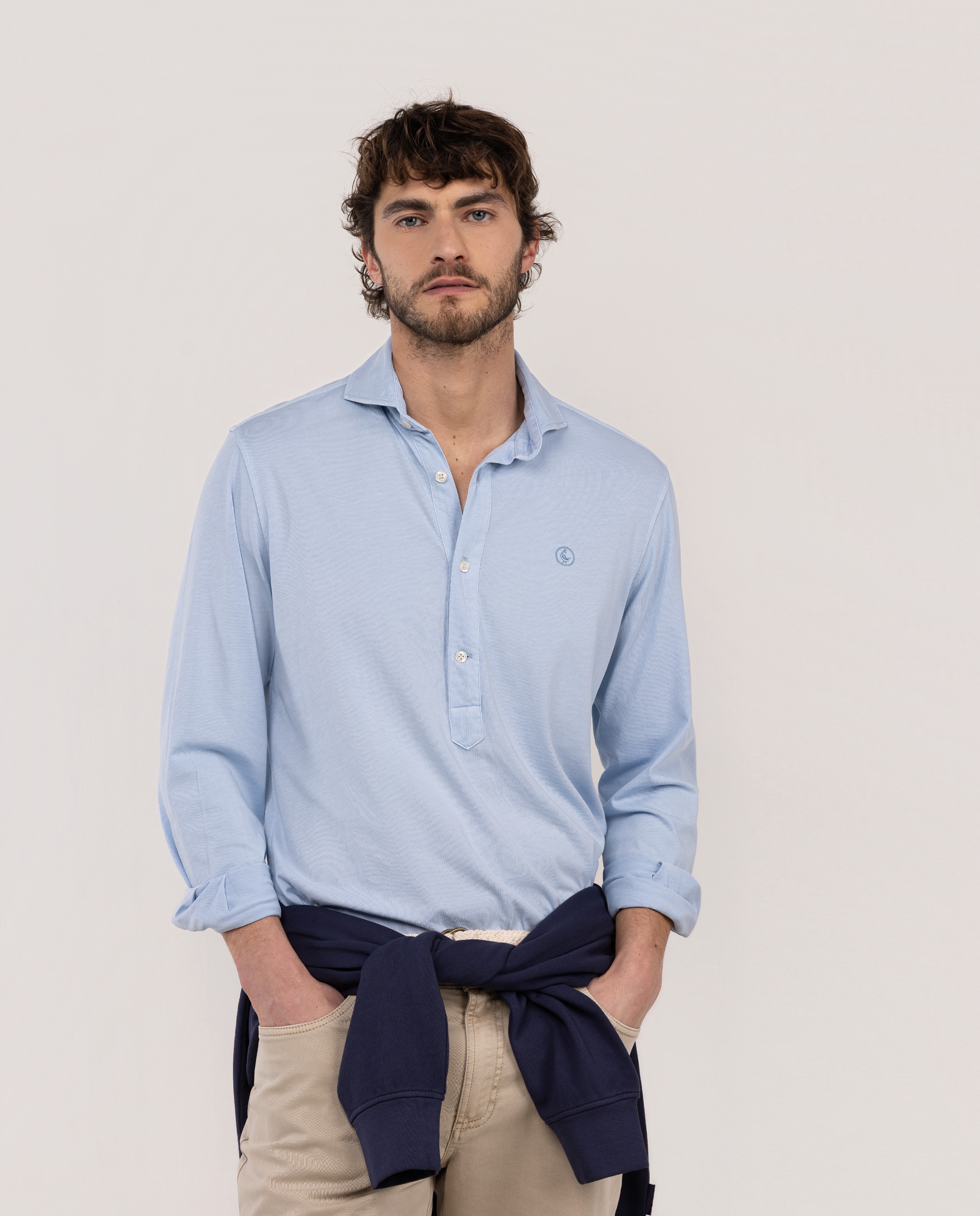 Imagem 0 de Camisa Tipo Polo em Single Camisola