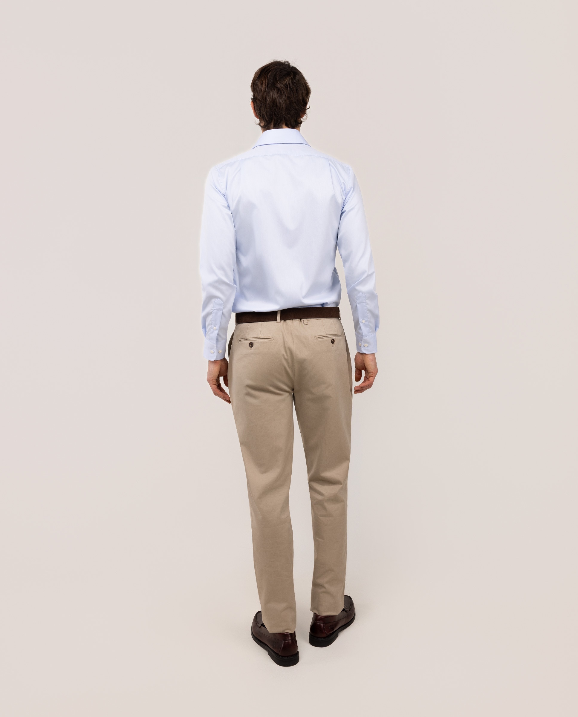 Camisa Formal Lisa Azul-celeste-3