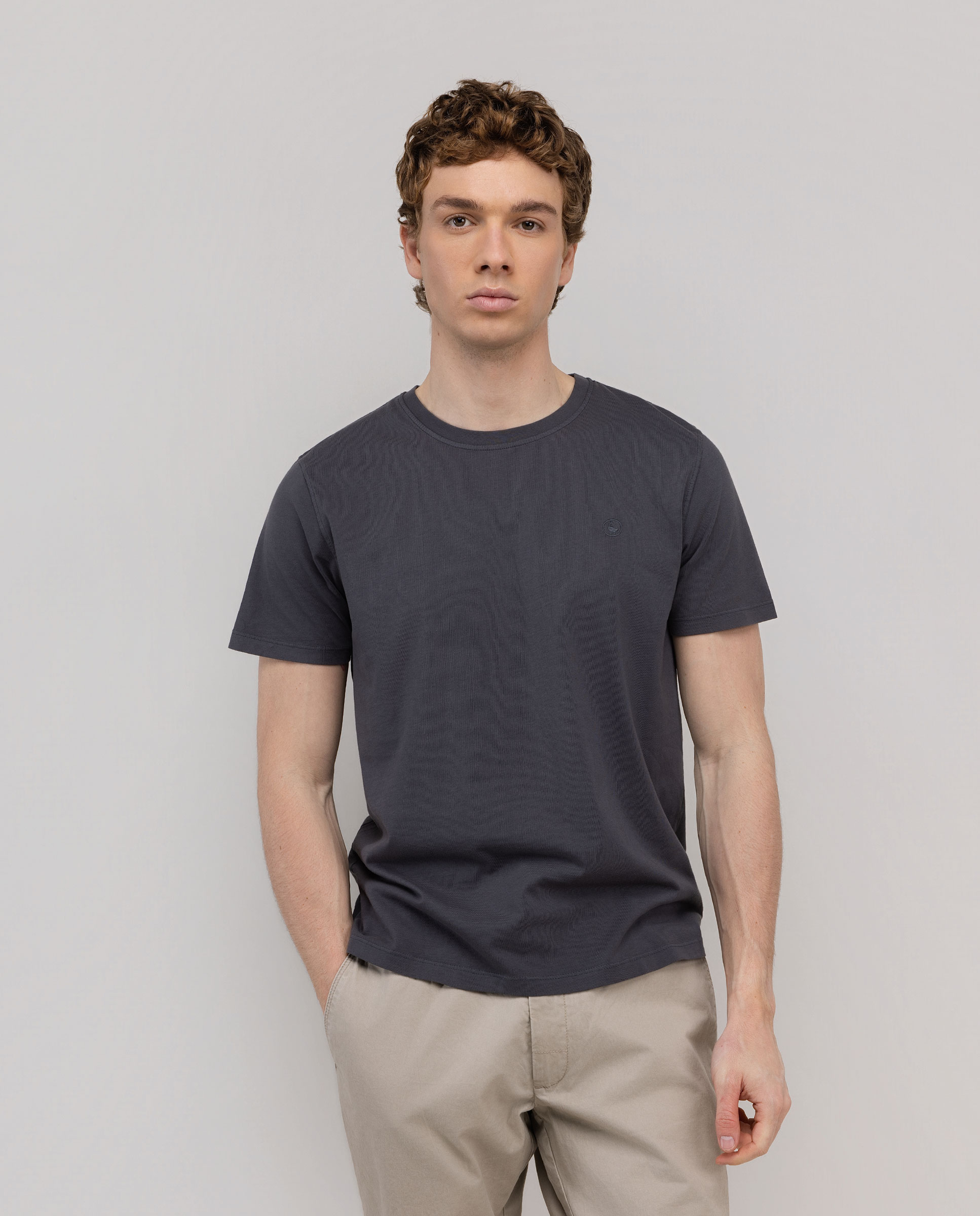 Imagem 0 de T-shirt Básica Garment Dyed