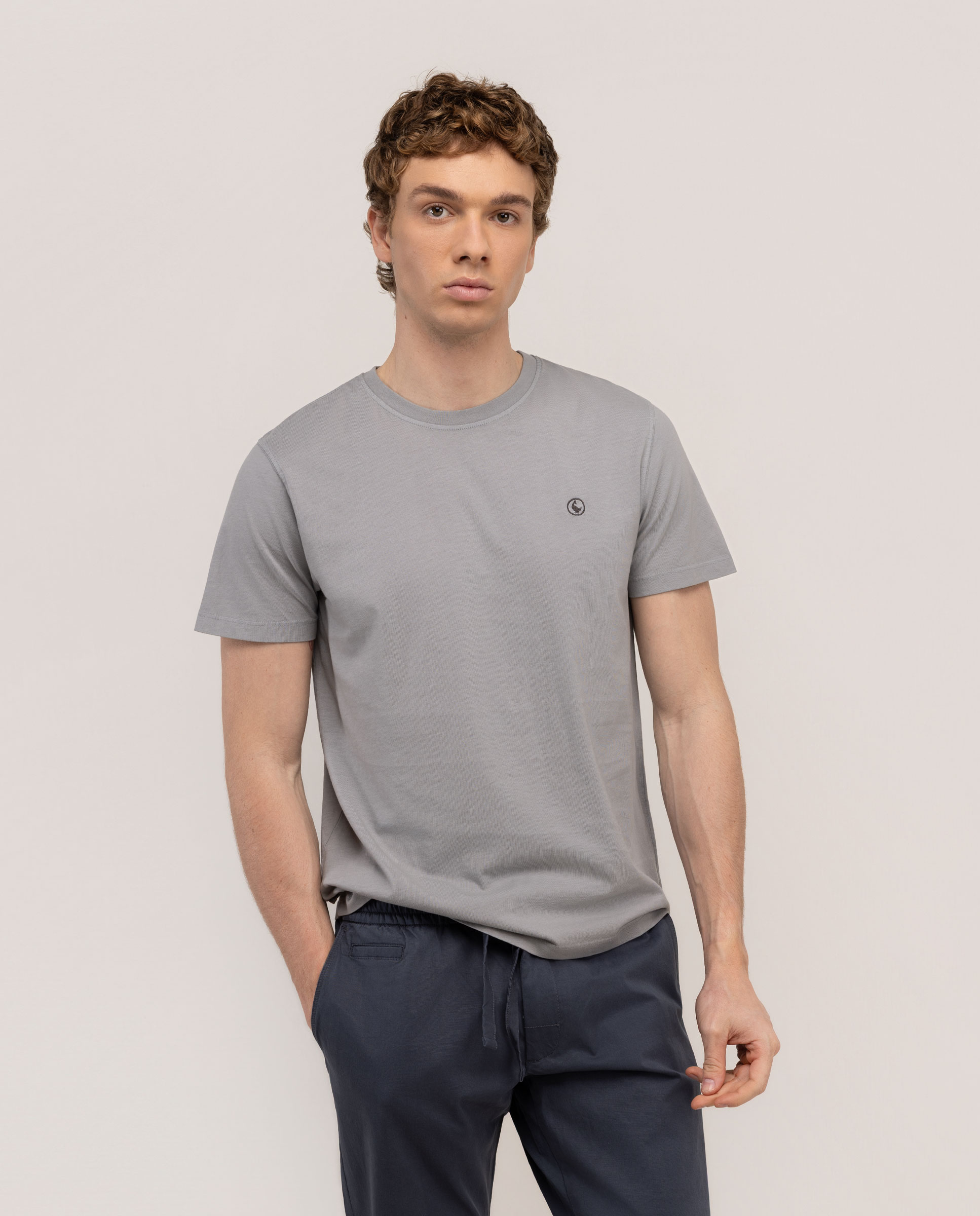 Imagem 0 de T-shirt Básica Garment Dyed