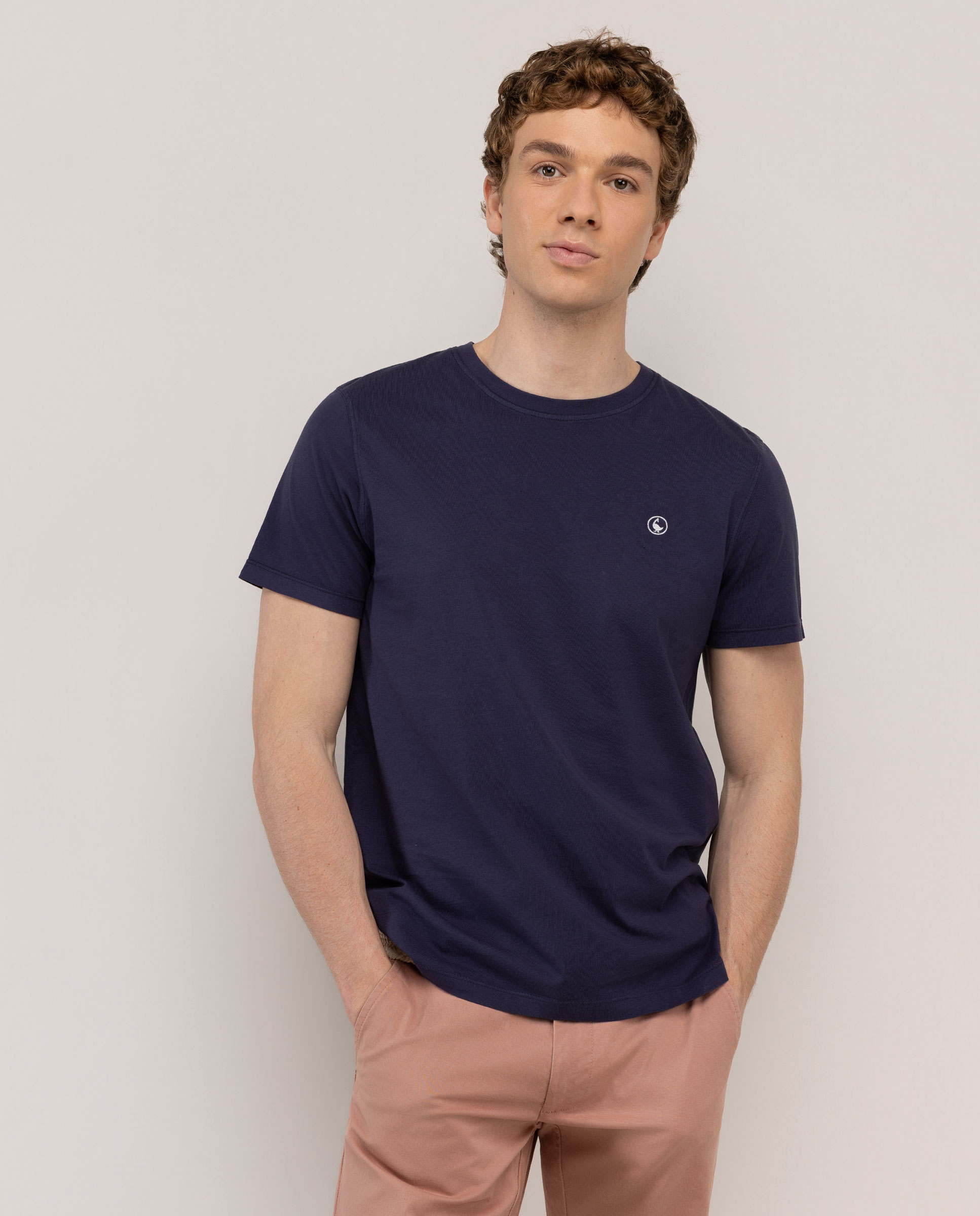 Imagem 0 de T-shirt Básica Garment Dyed