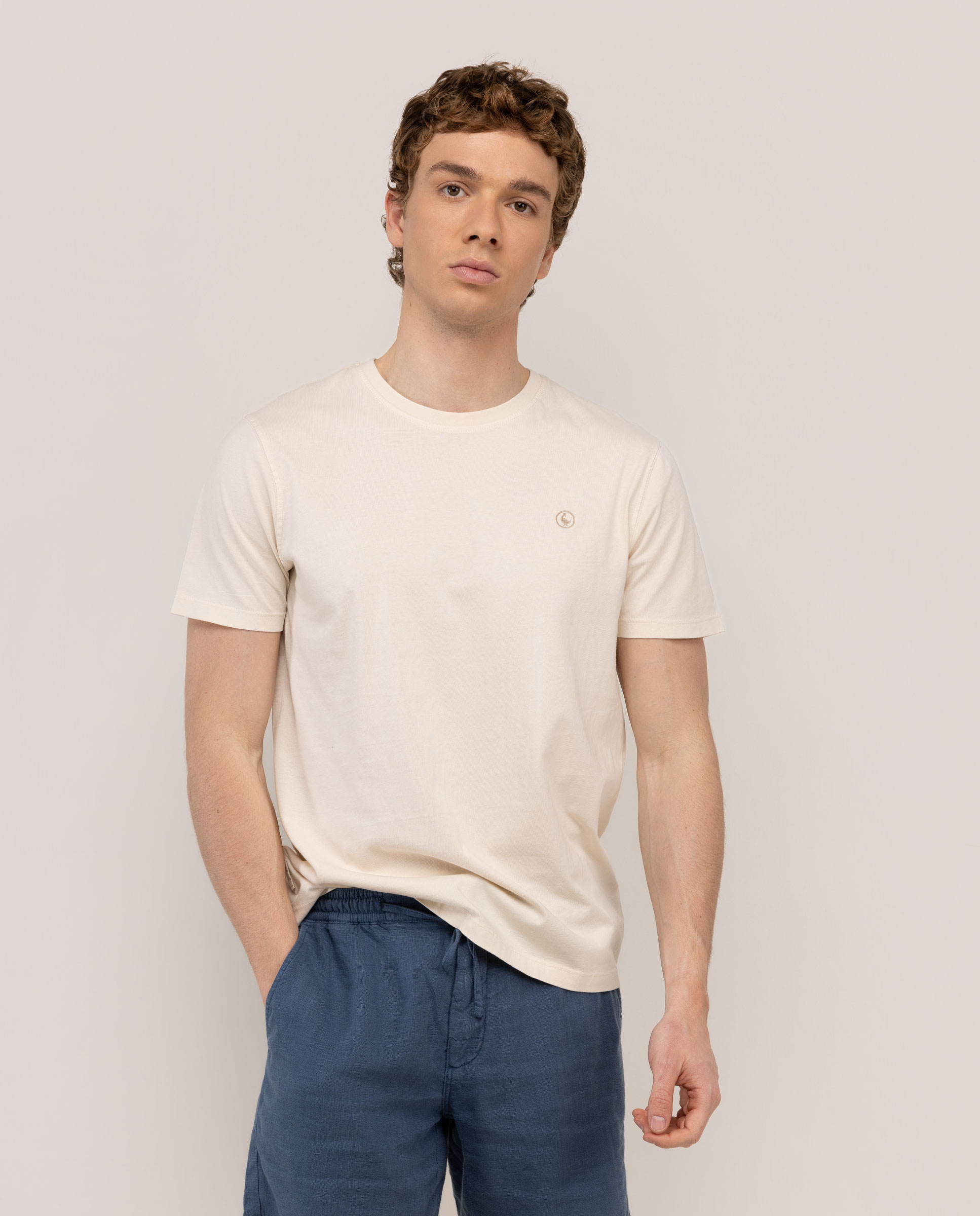 Imagem 0 de T-shirt Básica Garment Dyed