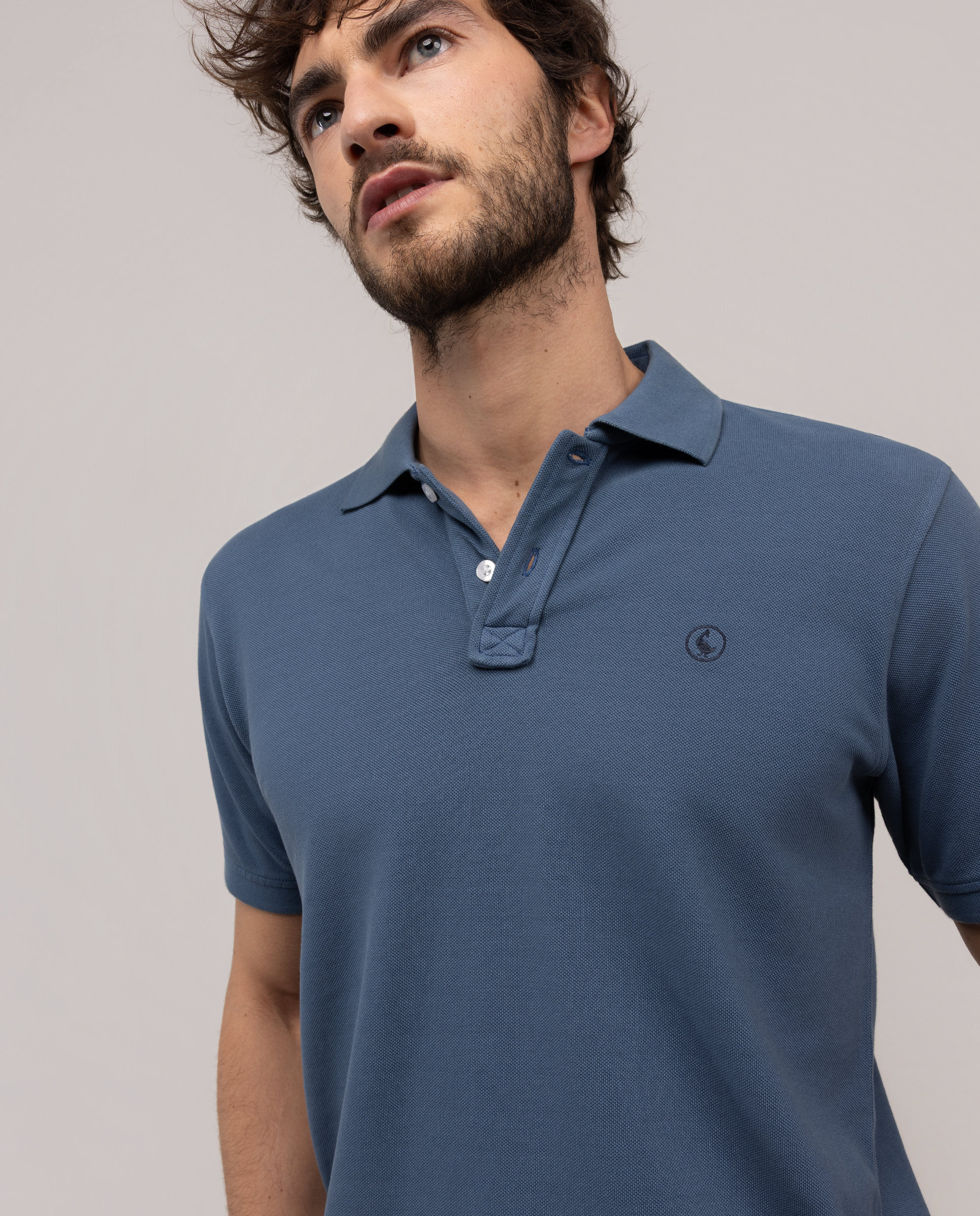 Polo Piqué Tinte Garment Dyed Azul-antracite-4