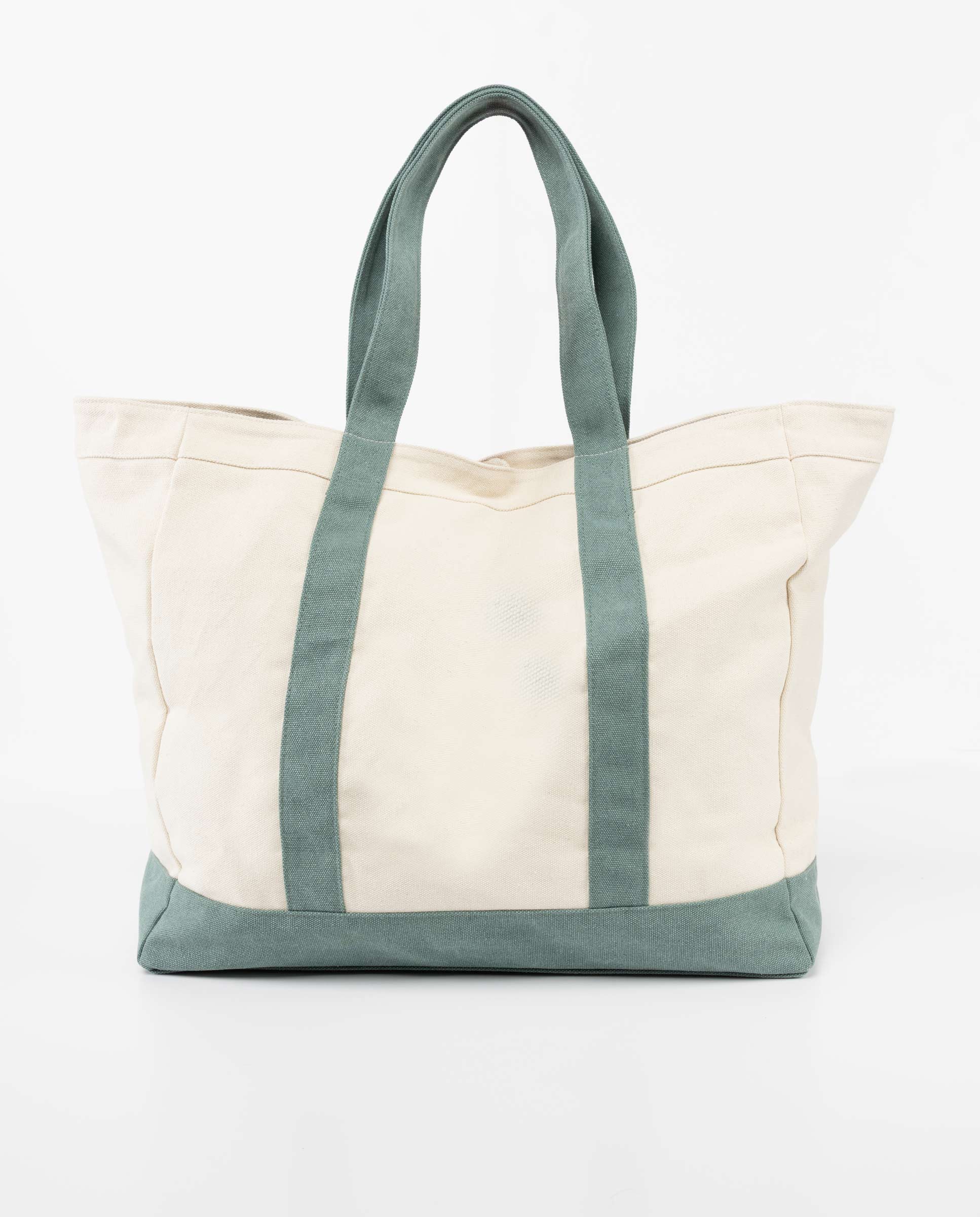 Tote com Fecho de Botão Verde-2