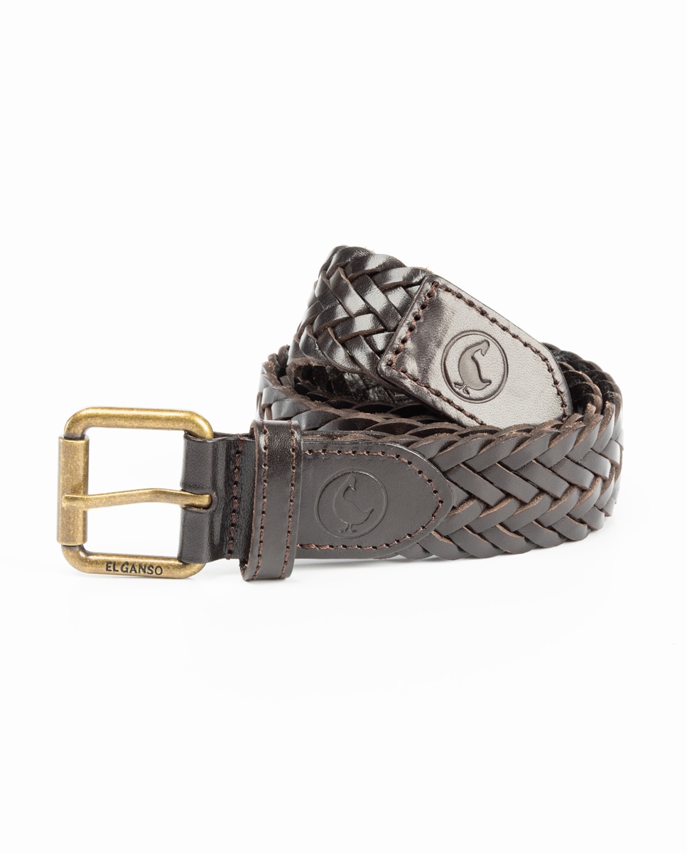 Imagem 0 de Cinto de Pele Entrançado