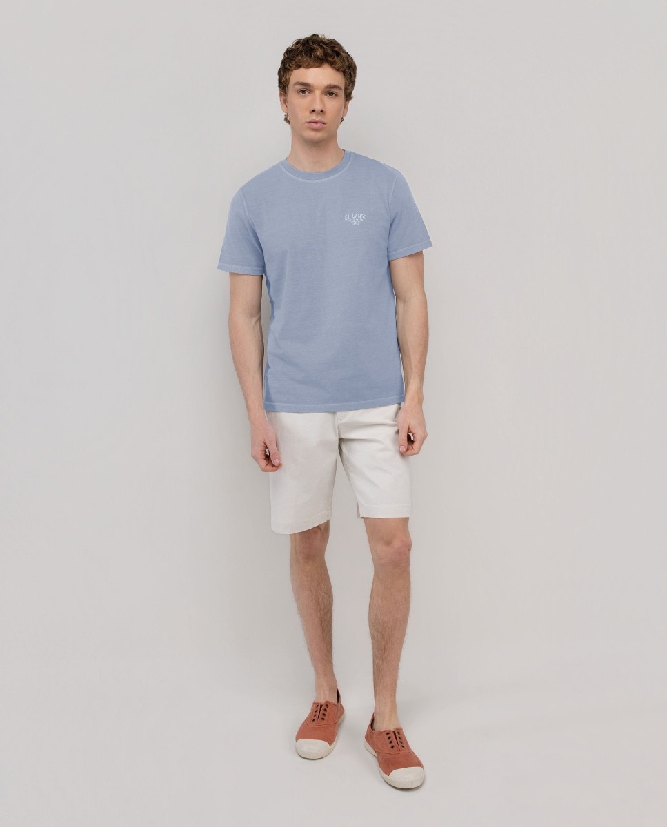 Imagem 0 de T-shirt Lisa de Tinte Natural