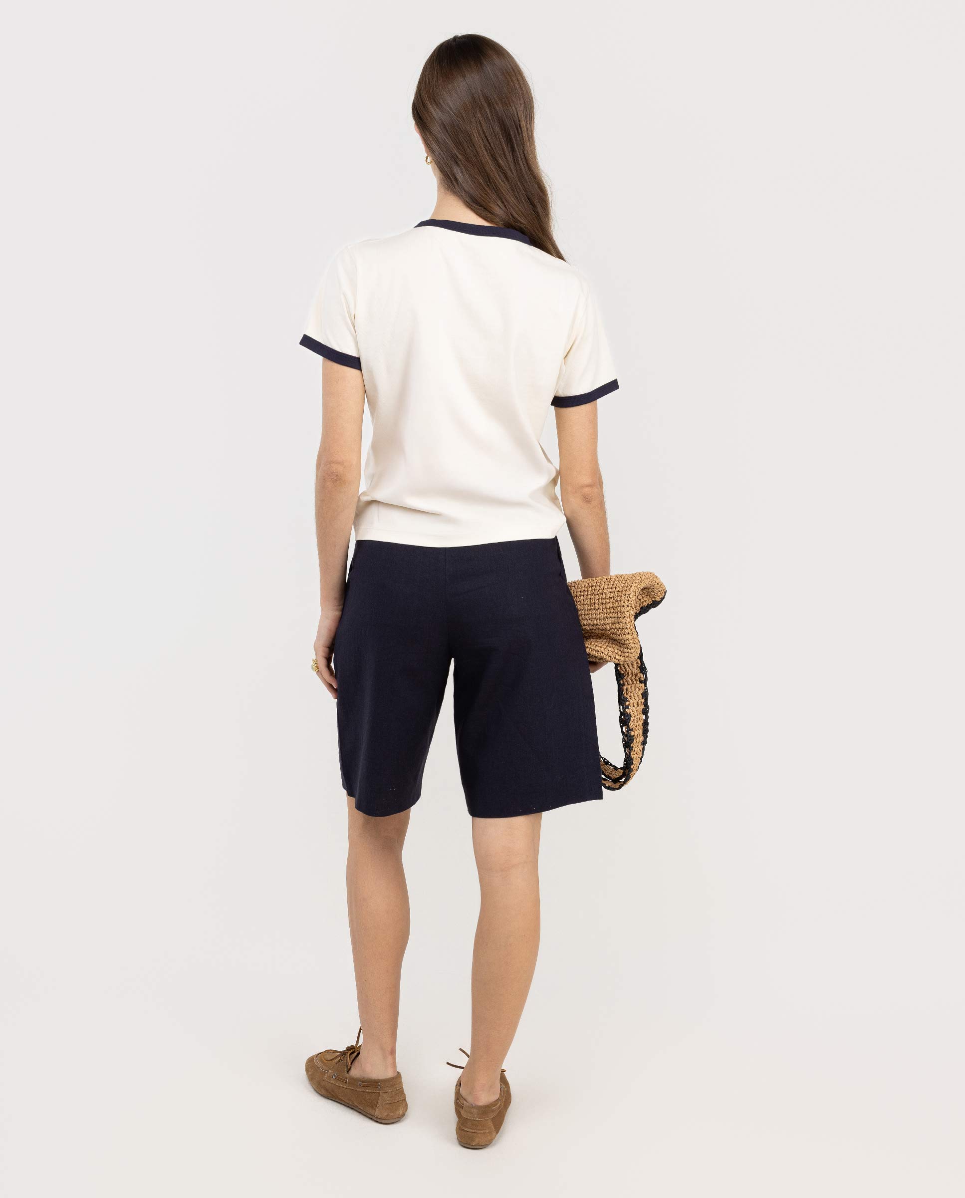 T-shirt de Algodão Cru-4