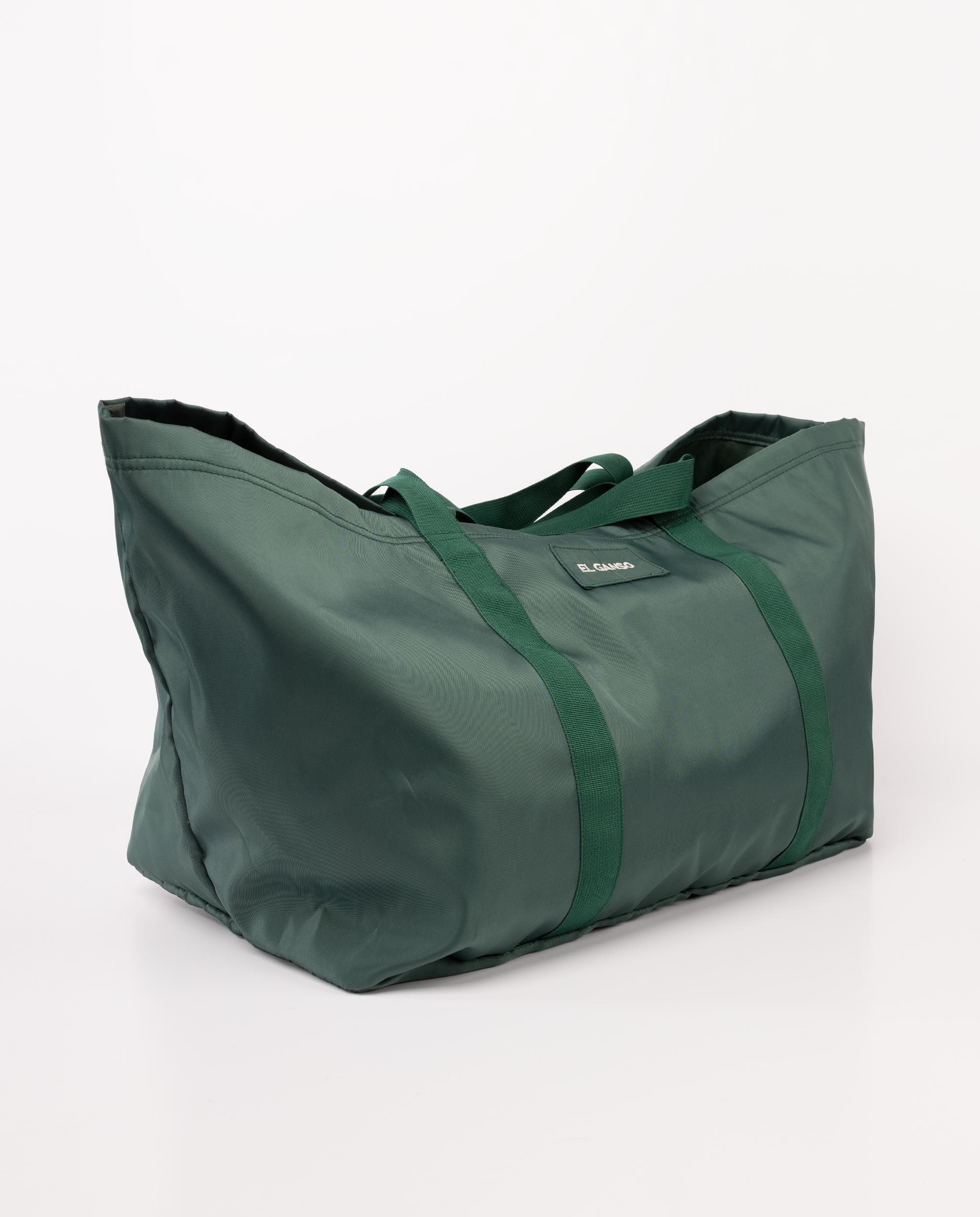 Mochila Verão de Nylon Verde-escuro-3