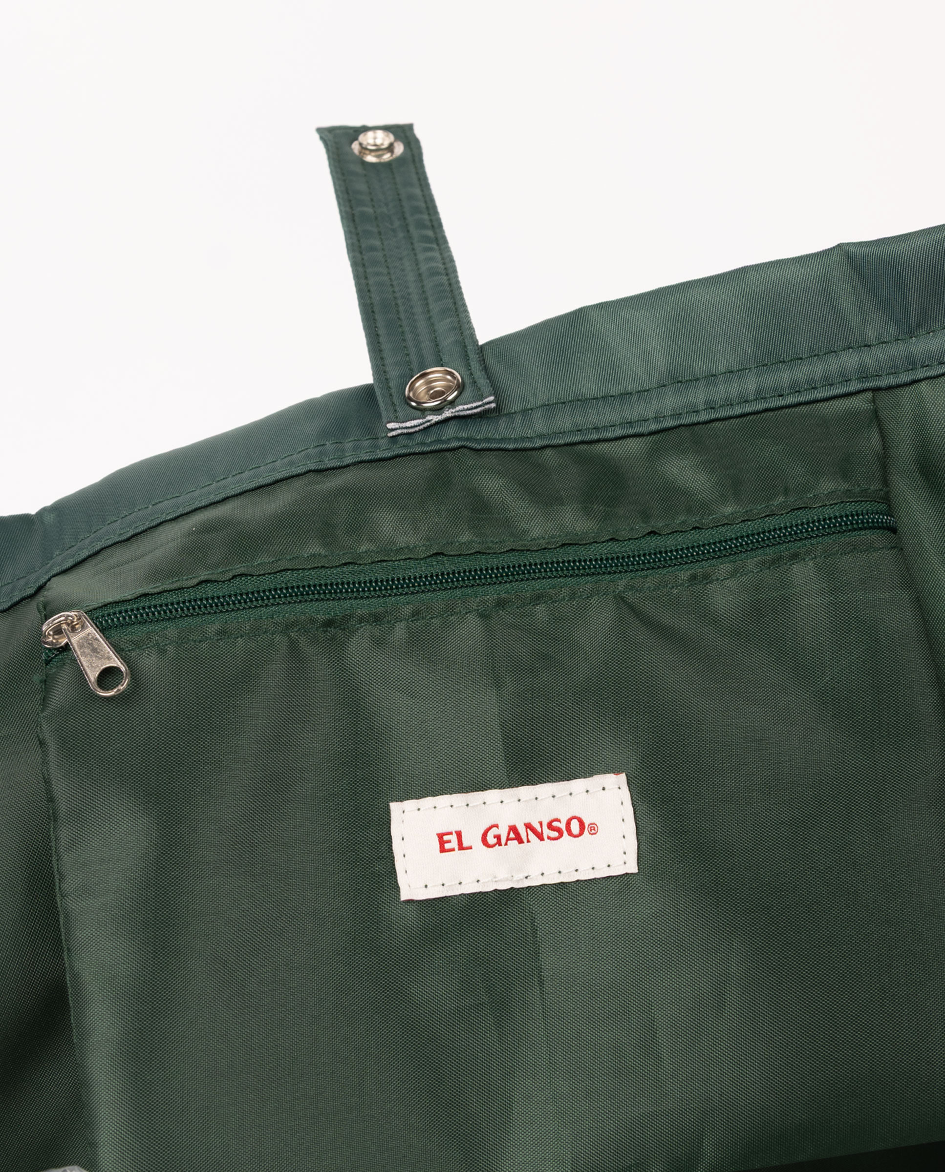 Mochila Verão de Nylon Verde-escuro-4