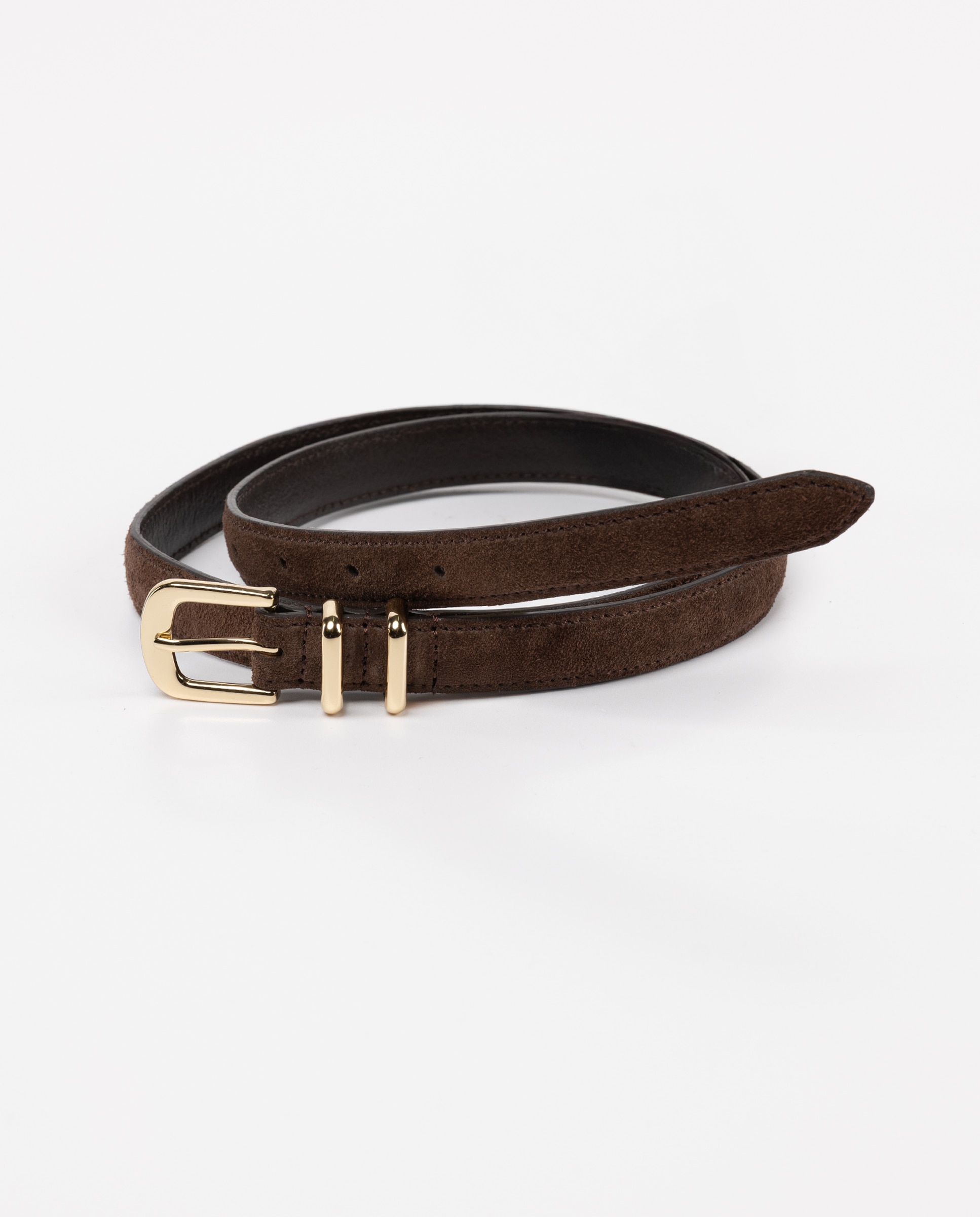 Imagem 0 de Cinto Willow Camurça em Castanho