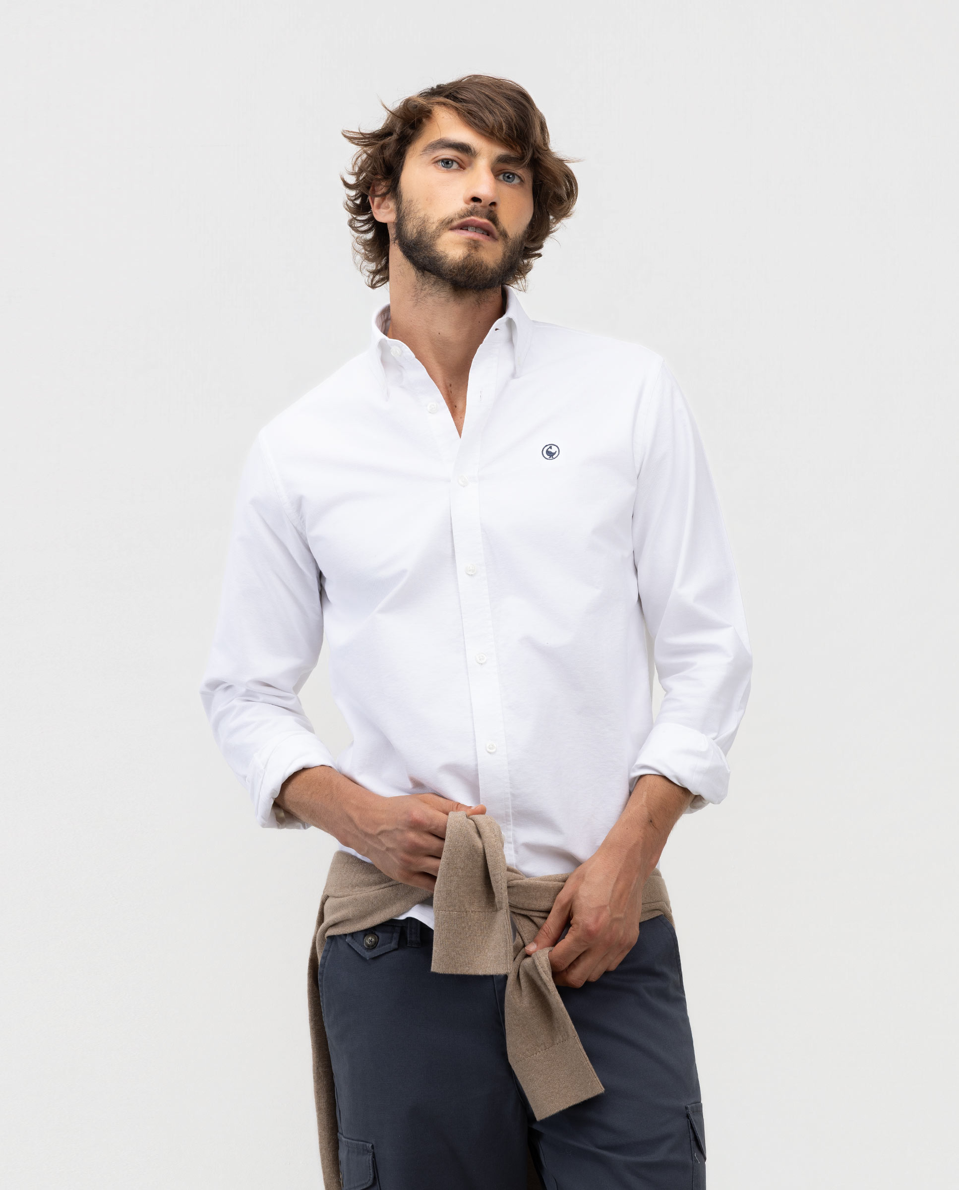 Camisa Oxford Lisa Branco-1