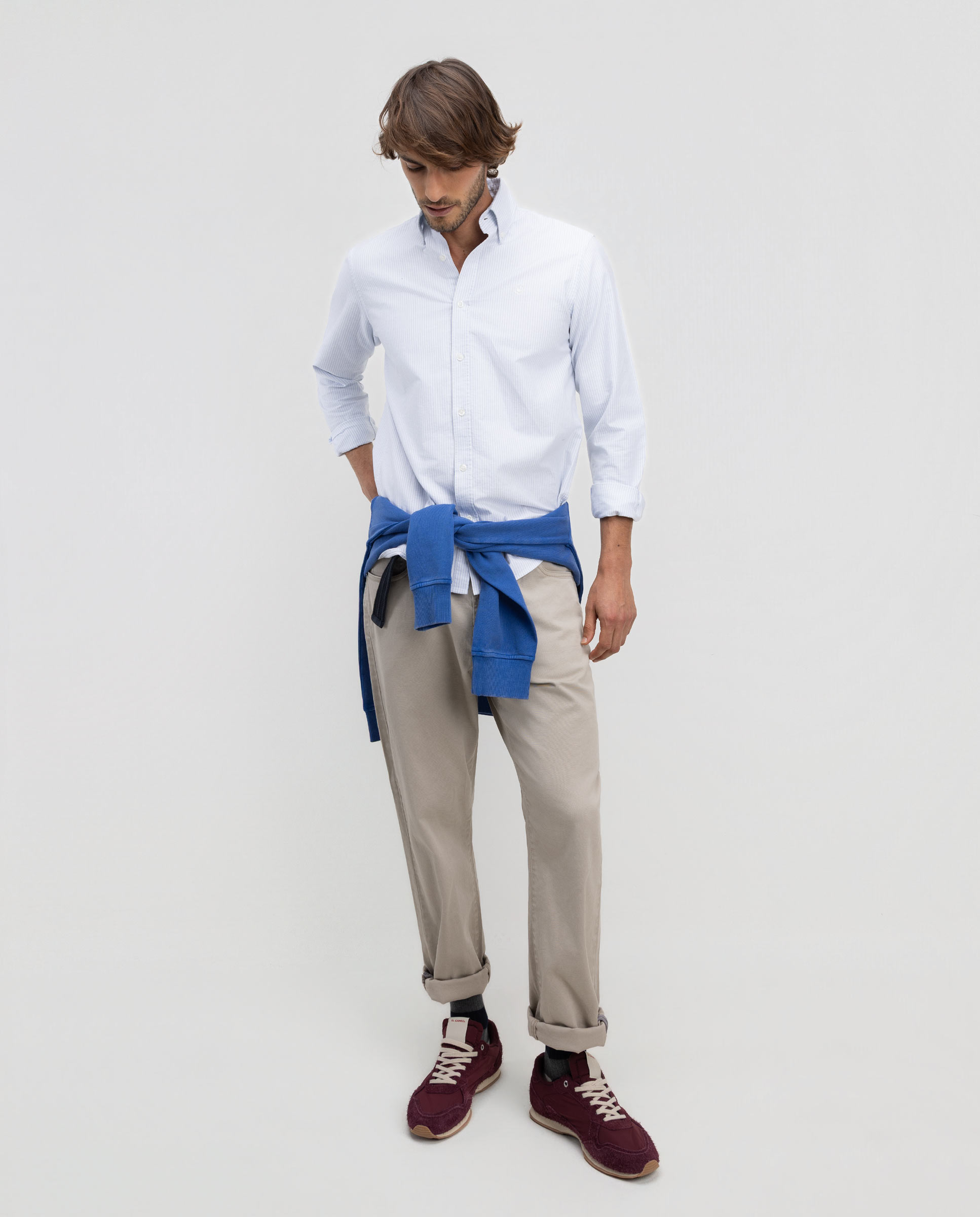 Camisa Oxford Yale Azul-celeste-2