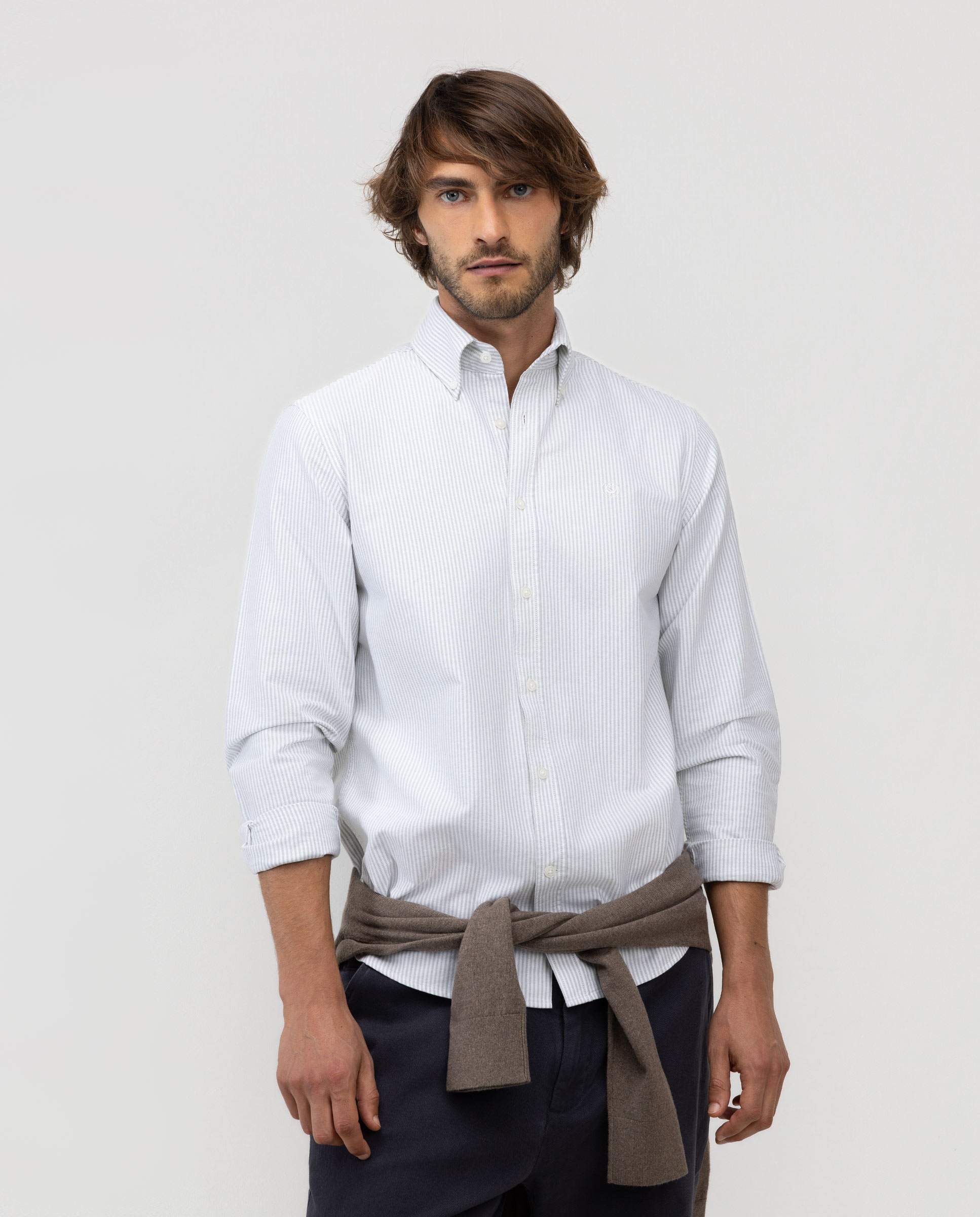Camisa Oxford Yale Verde-1