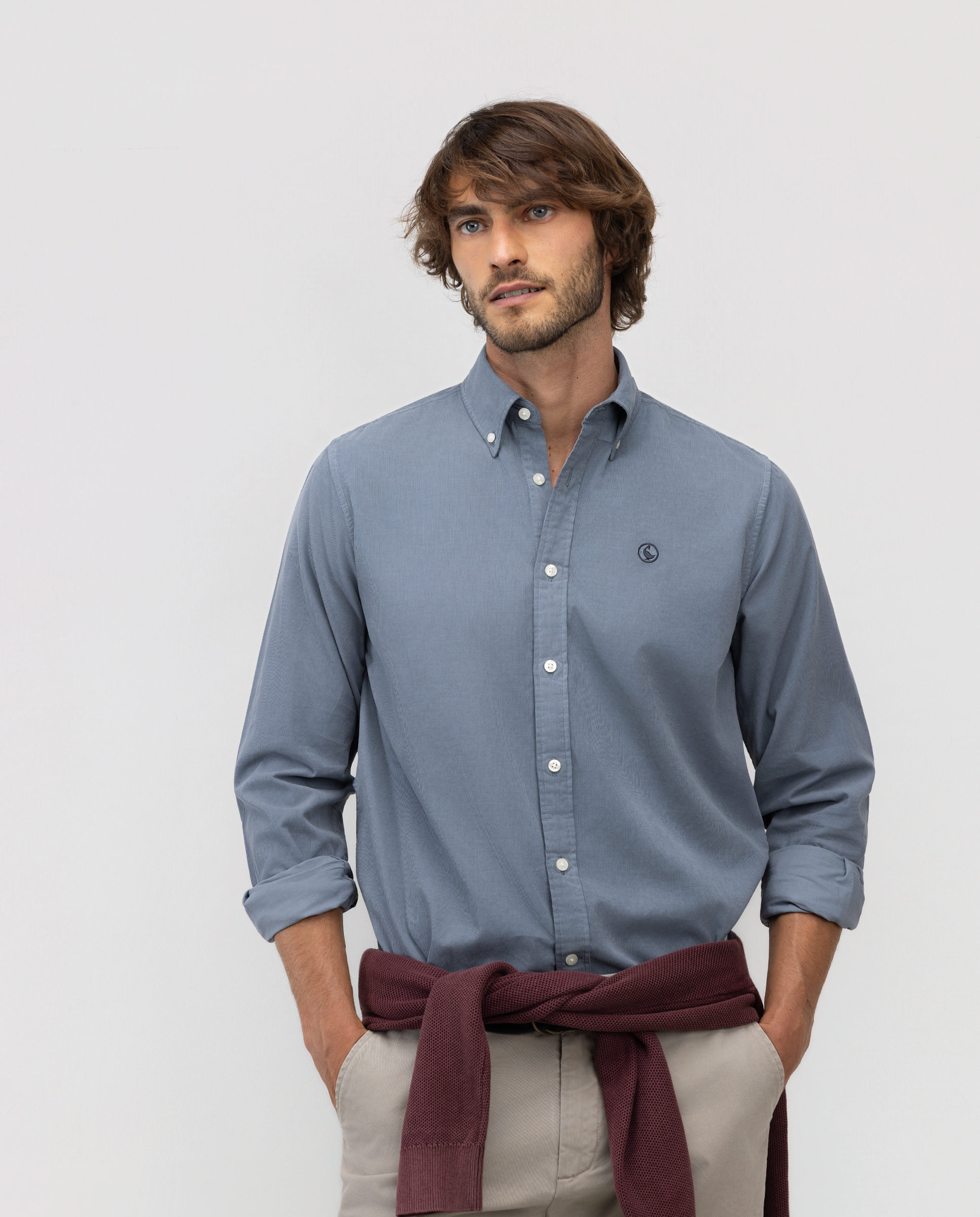 Imagem 0 de Camisa de Bombazina Garment Dyed