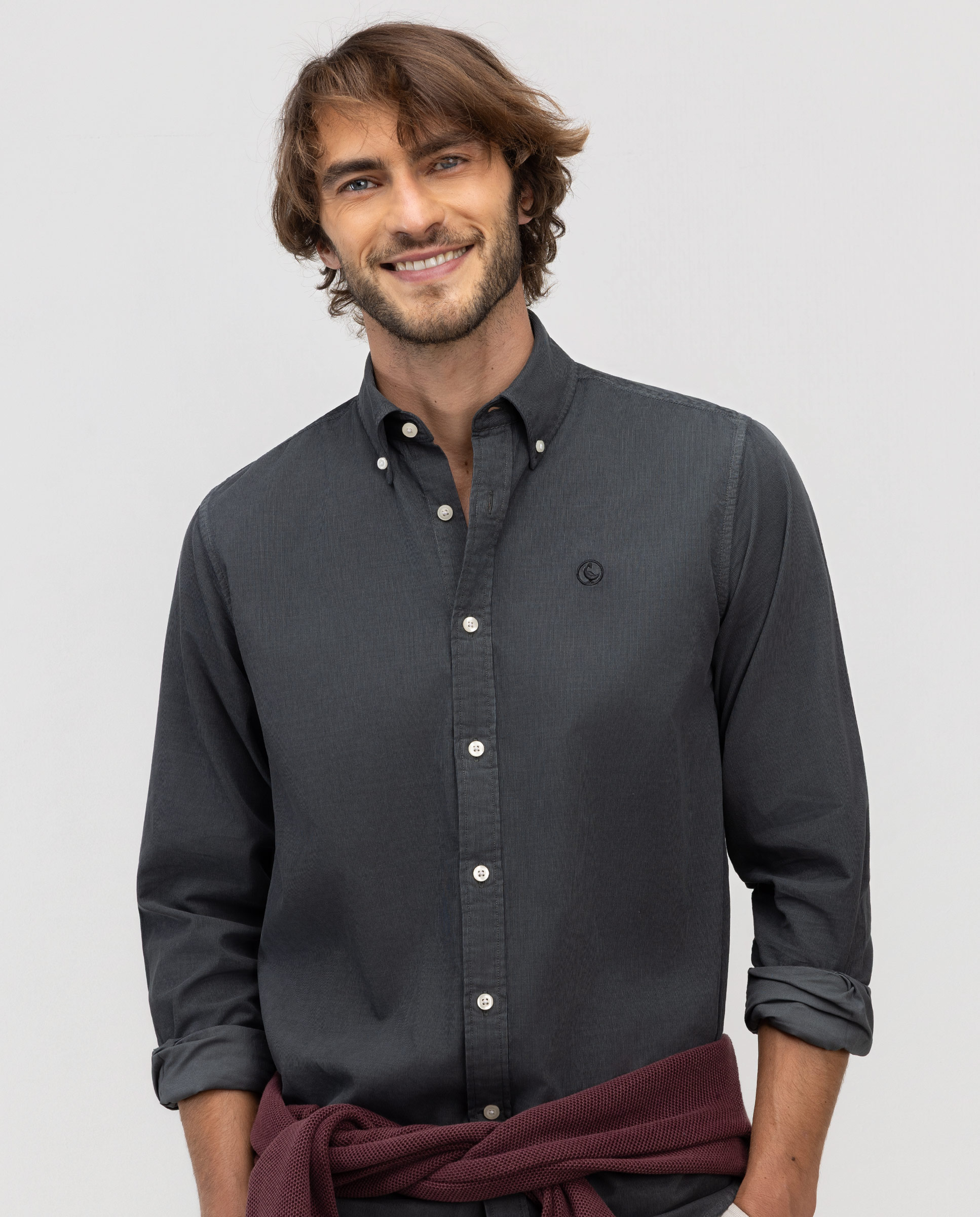 Imagem 0 de Camisa de Bombazina Garment Dyed
