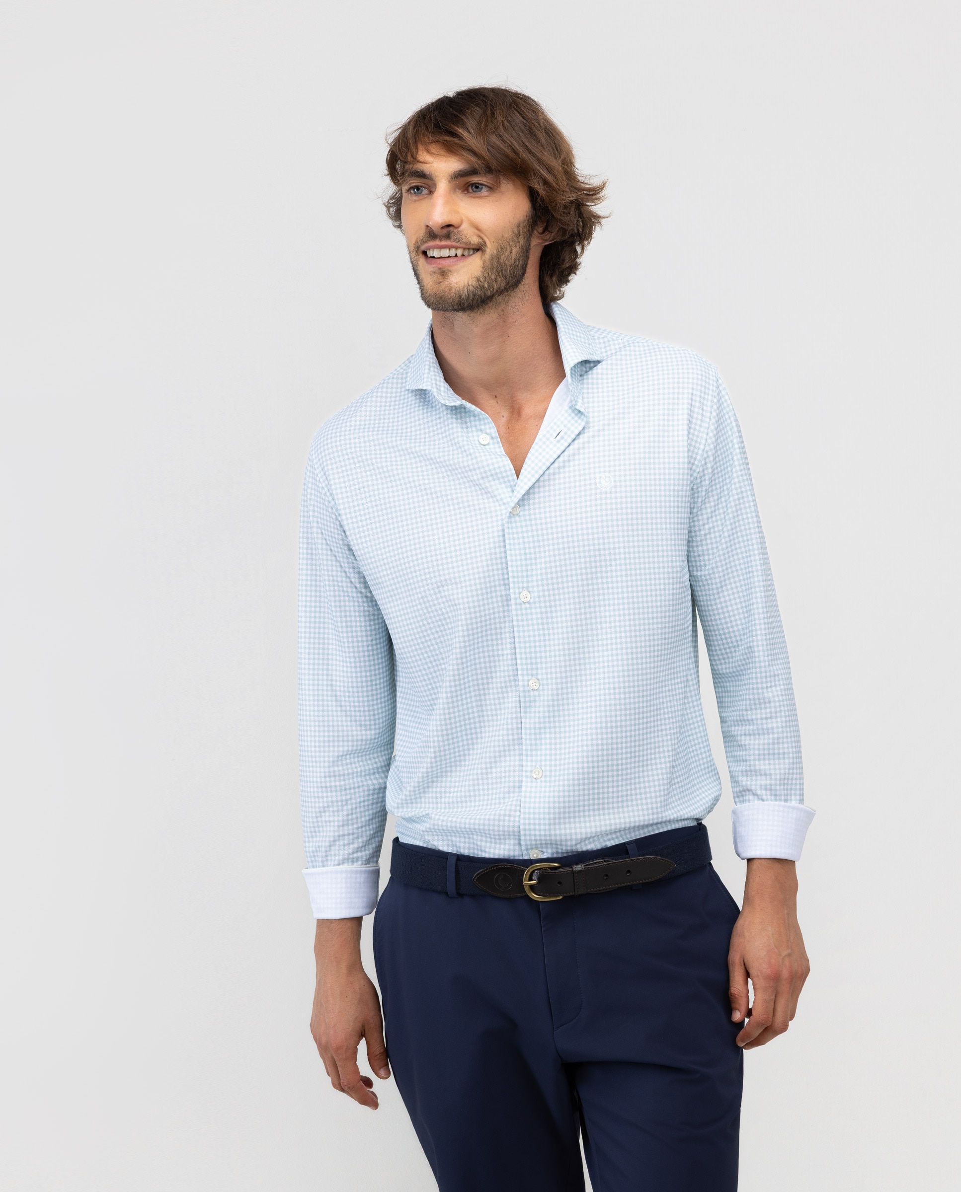 Imagem 0 de Camisa Sepiia Aos Quadrados Vichy