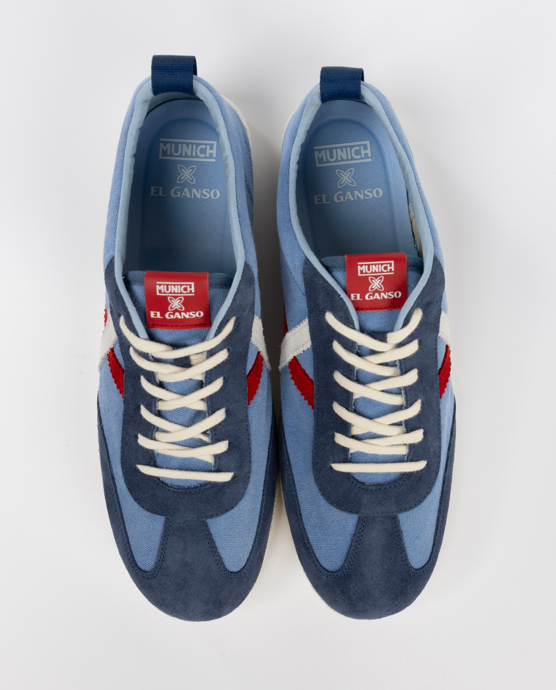 Sapatilhas El Ganso X Munich Azul-3