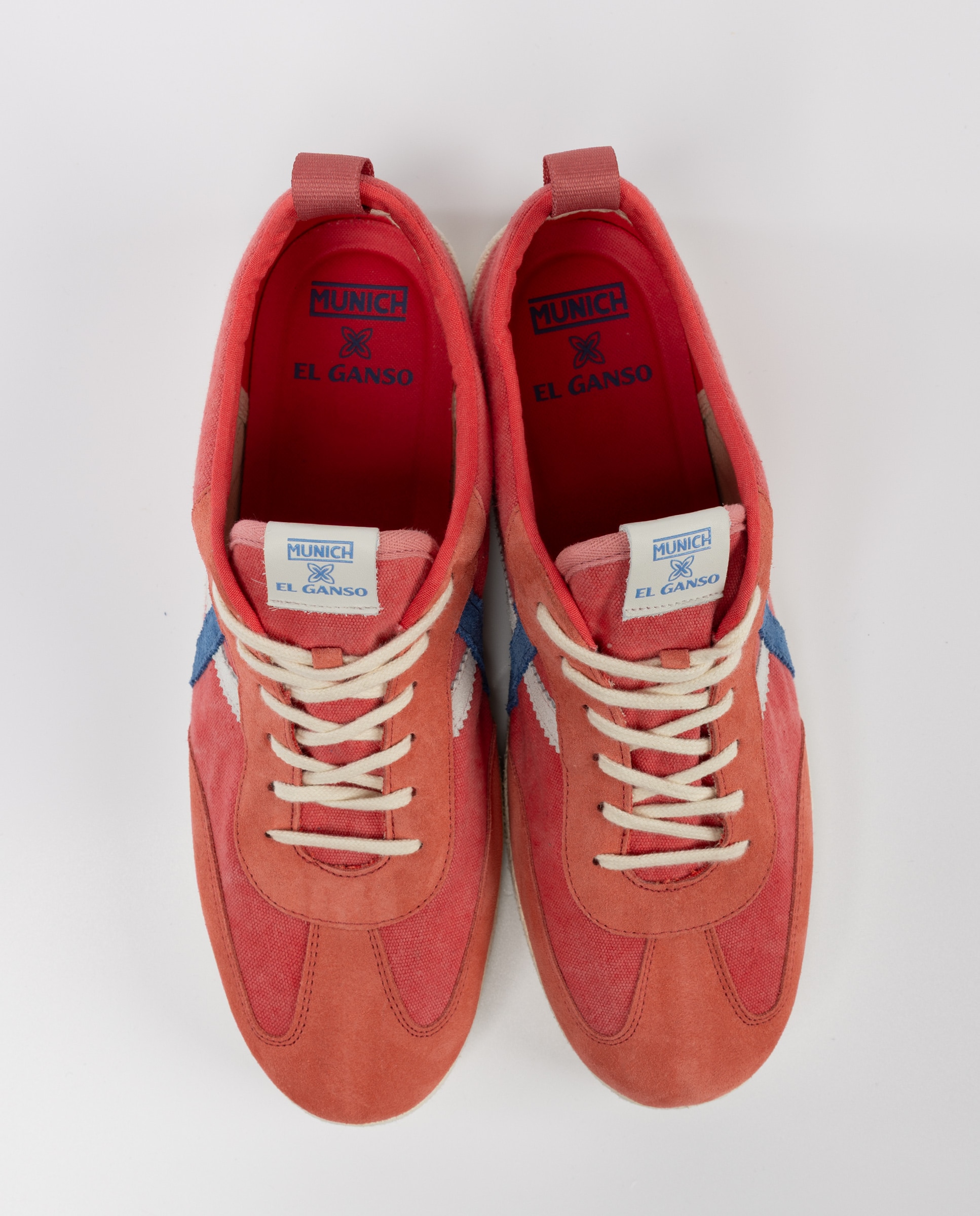 Sapatilhas El Ganso X Munich Vermelho-3