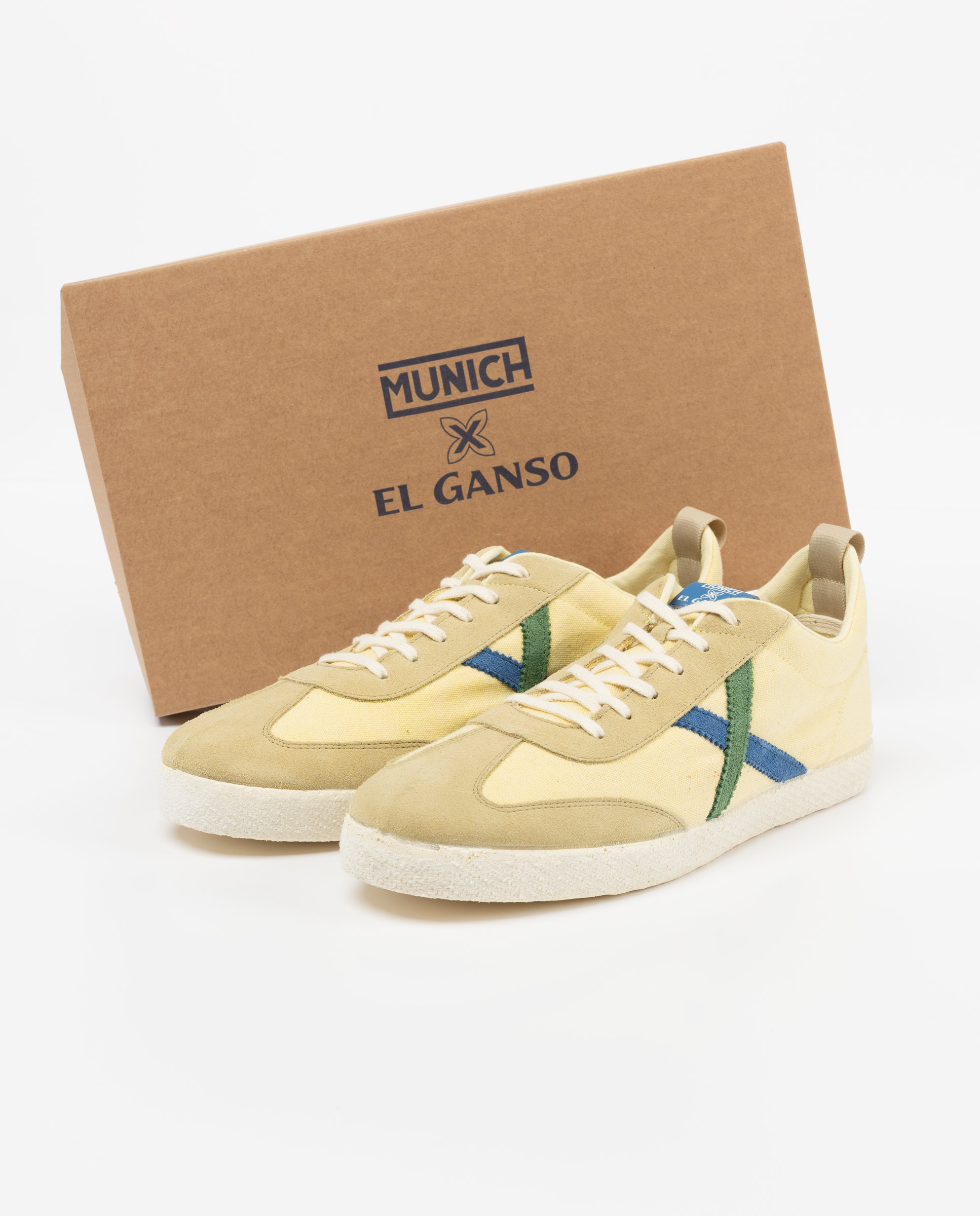 Sapatilhas El Ganso X Munich Amarelo-2