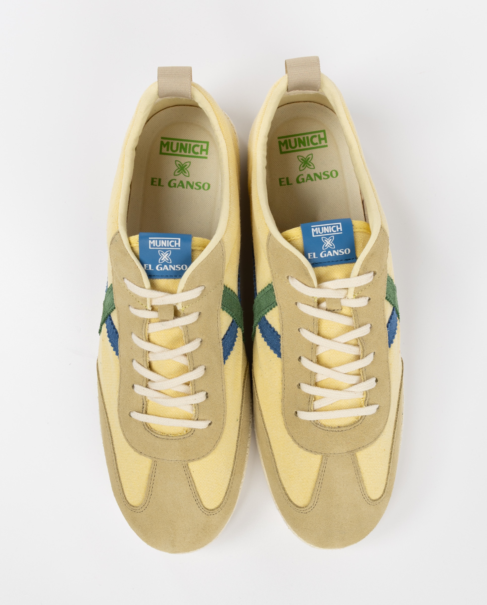 Sapatilhas El Ganso X Munich Amarelo-3