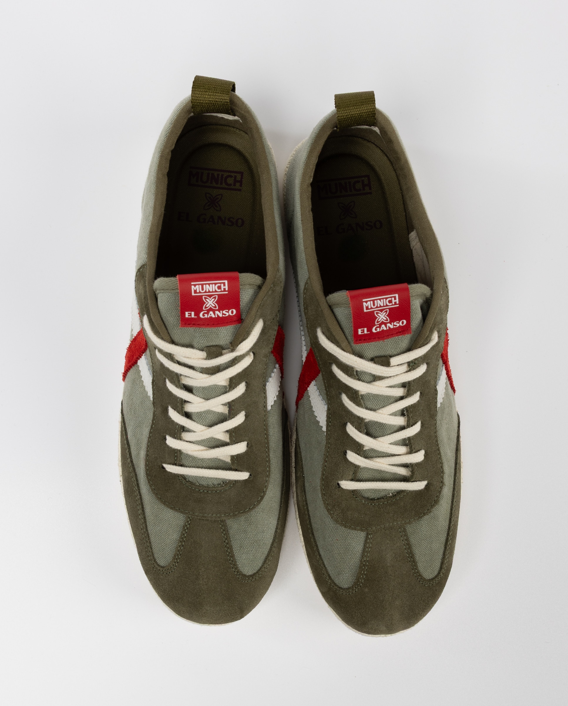 Sapatilhas El Ganso X Munich Verde-3