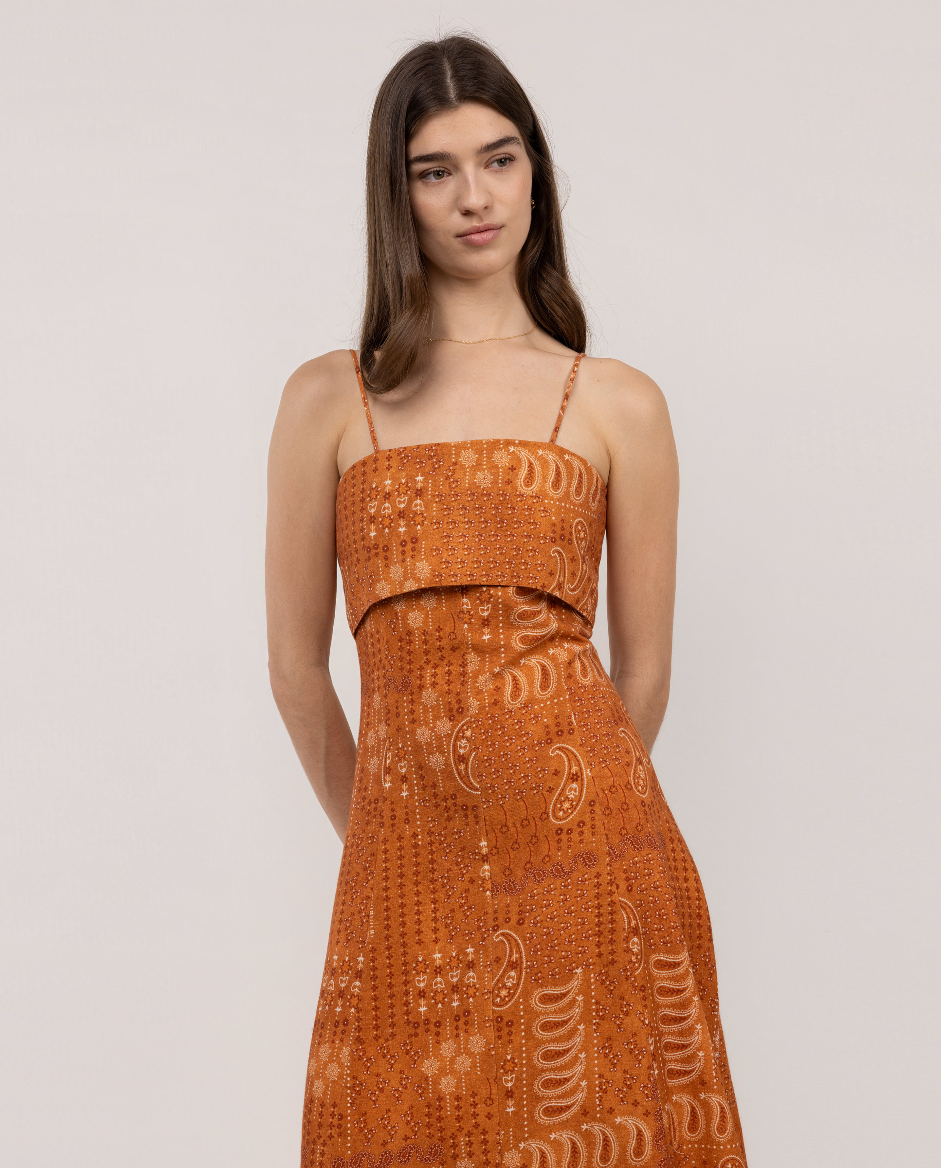 Vestido Comprido Vermelho-2