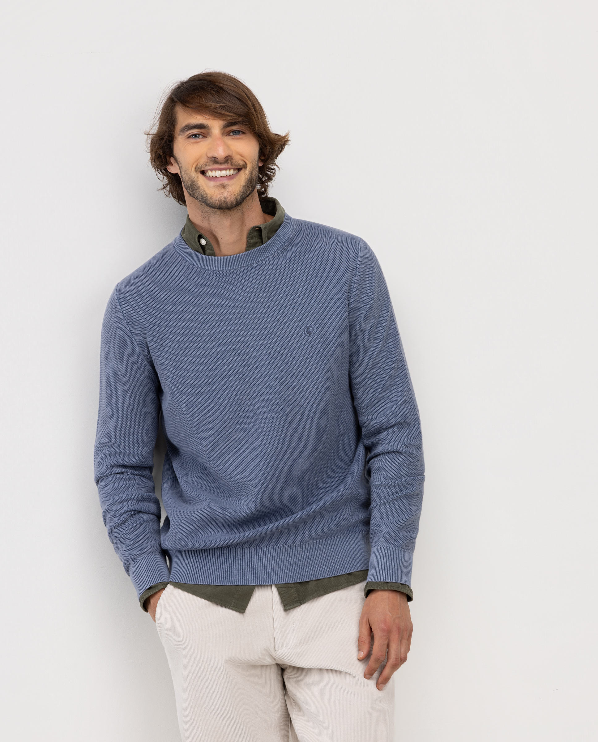 Imagem 0 de Camisola com Estrutura Garment Dyed