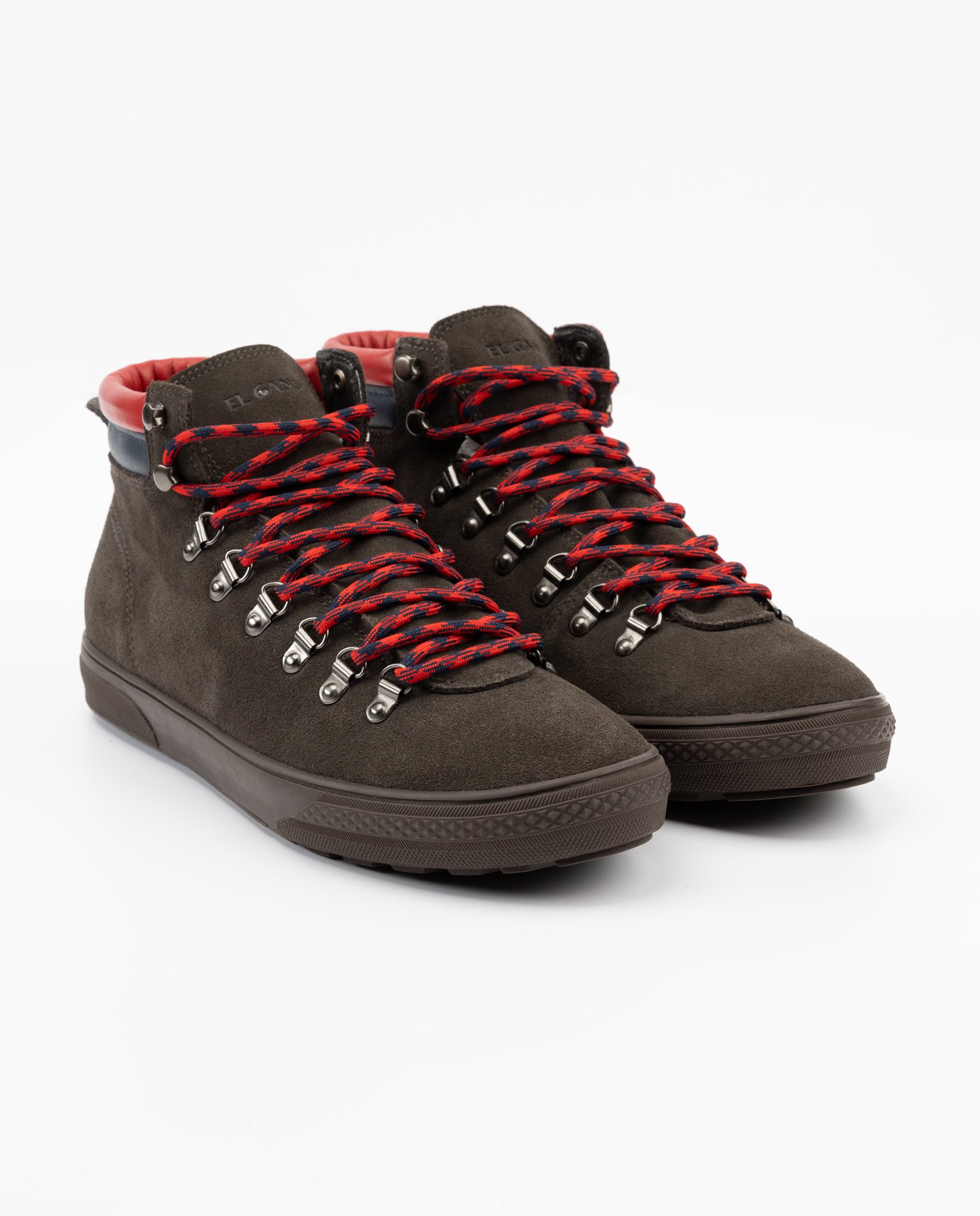 Botas Trekking Lisas Castanho-2