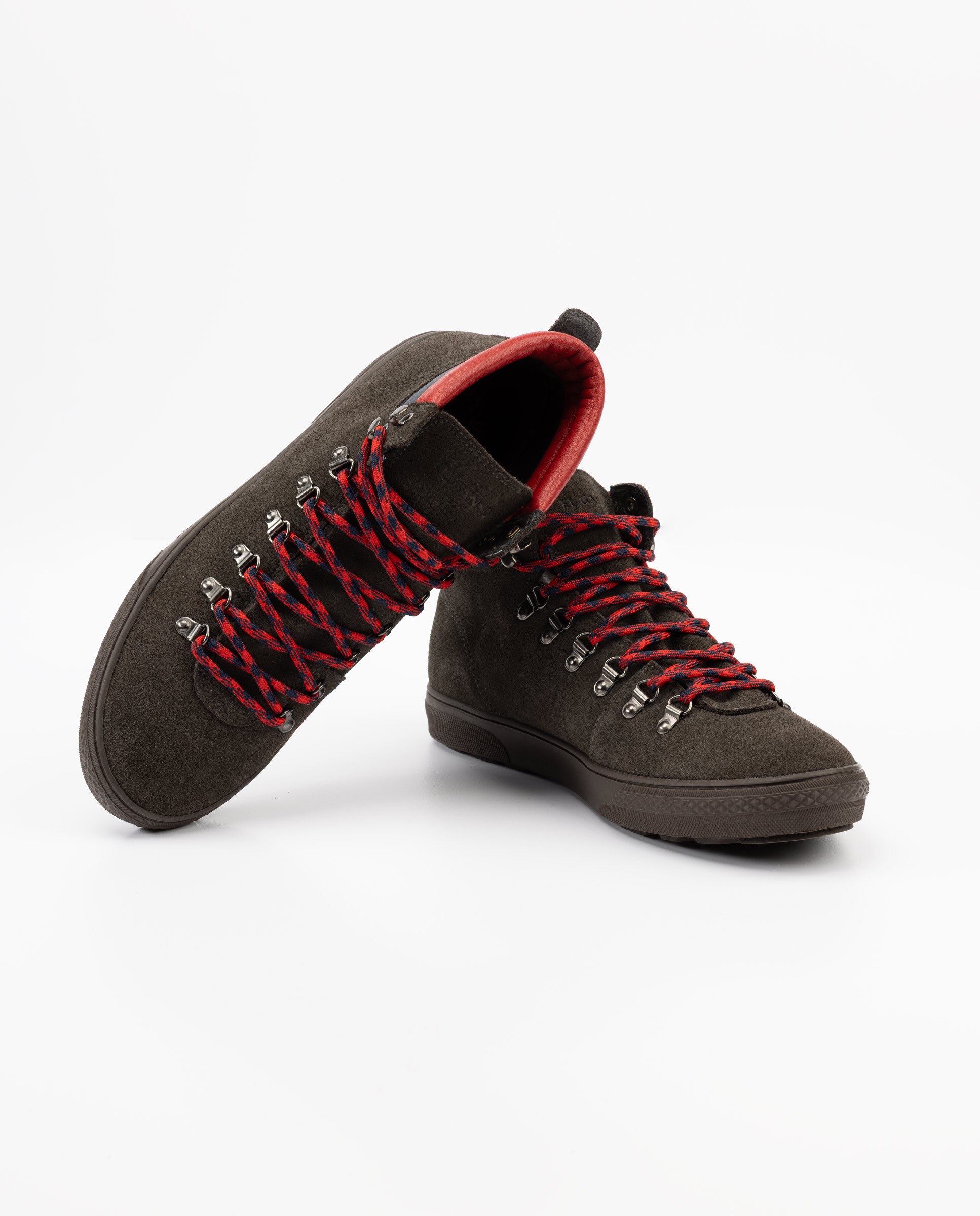 Botas Trekking Lisas Castanho-3
