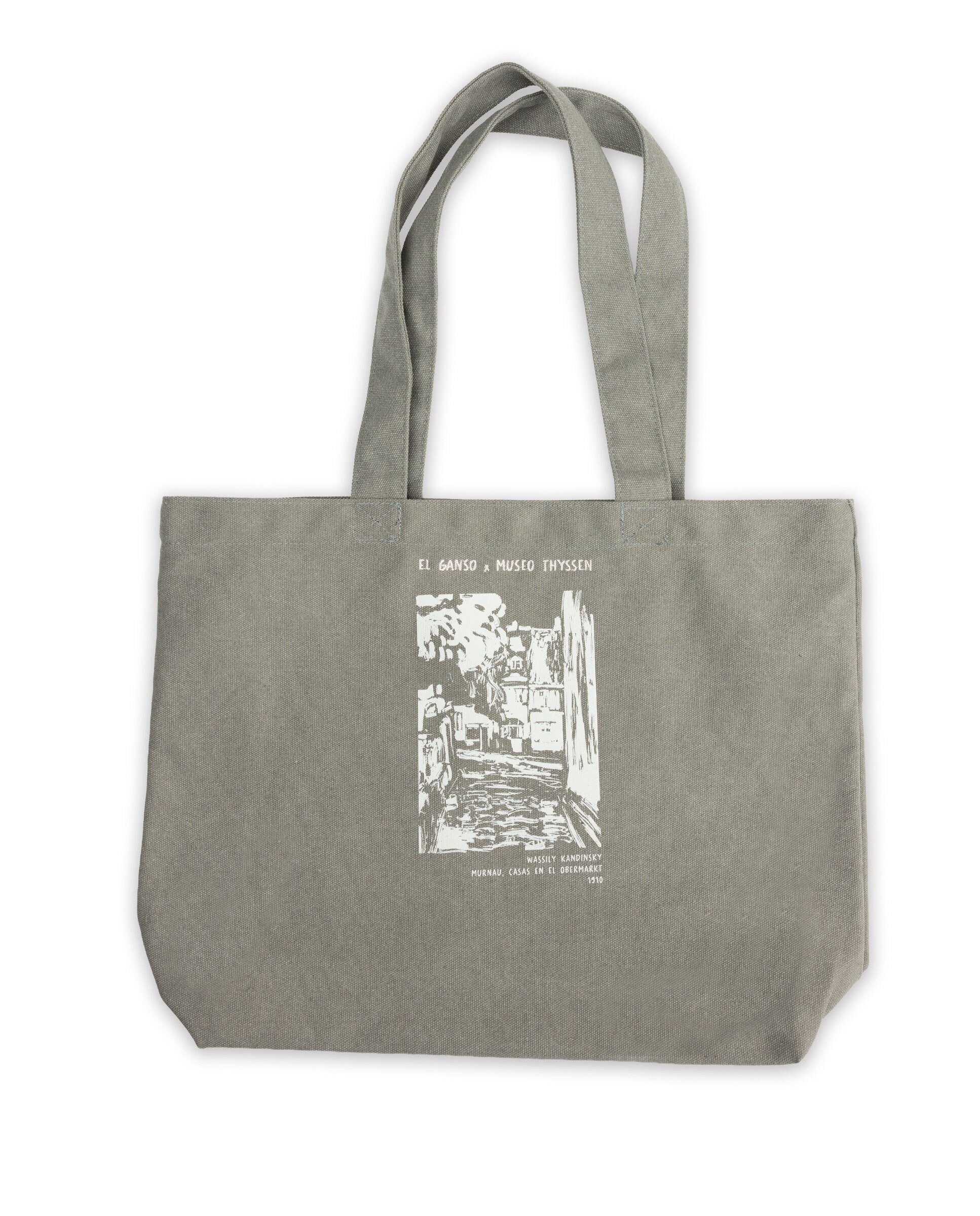 Totebag Thyssen Estampada Cinzento-2