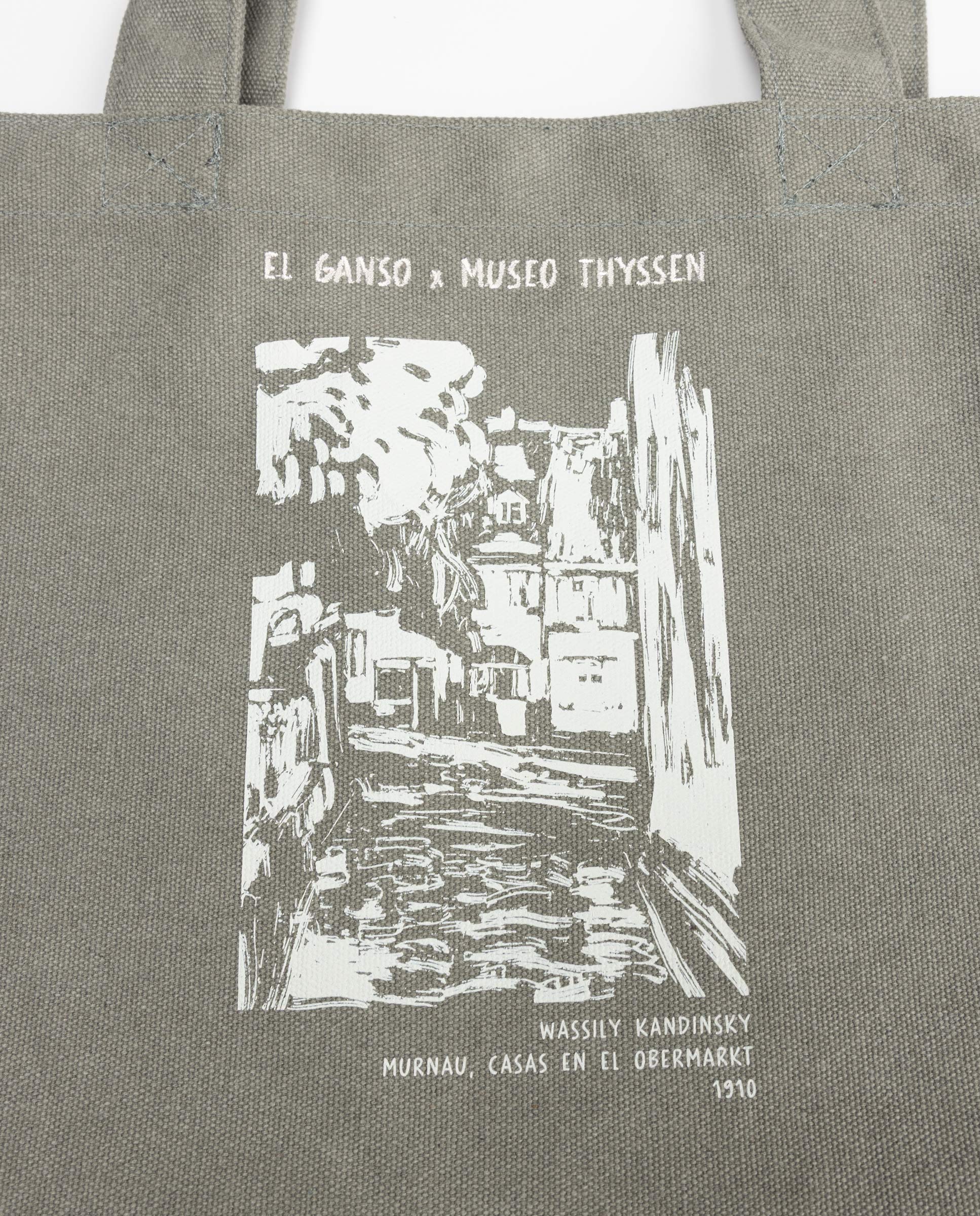 Totebag Thyssen Estampada Cinzento-3