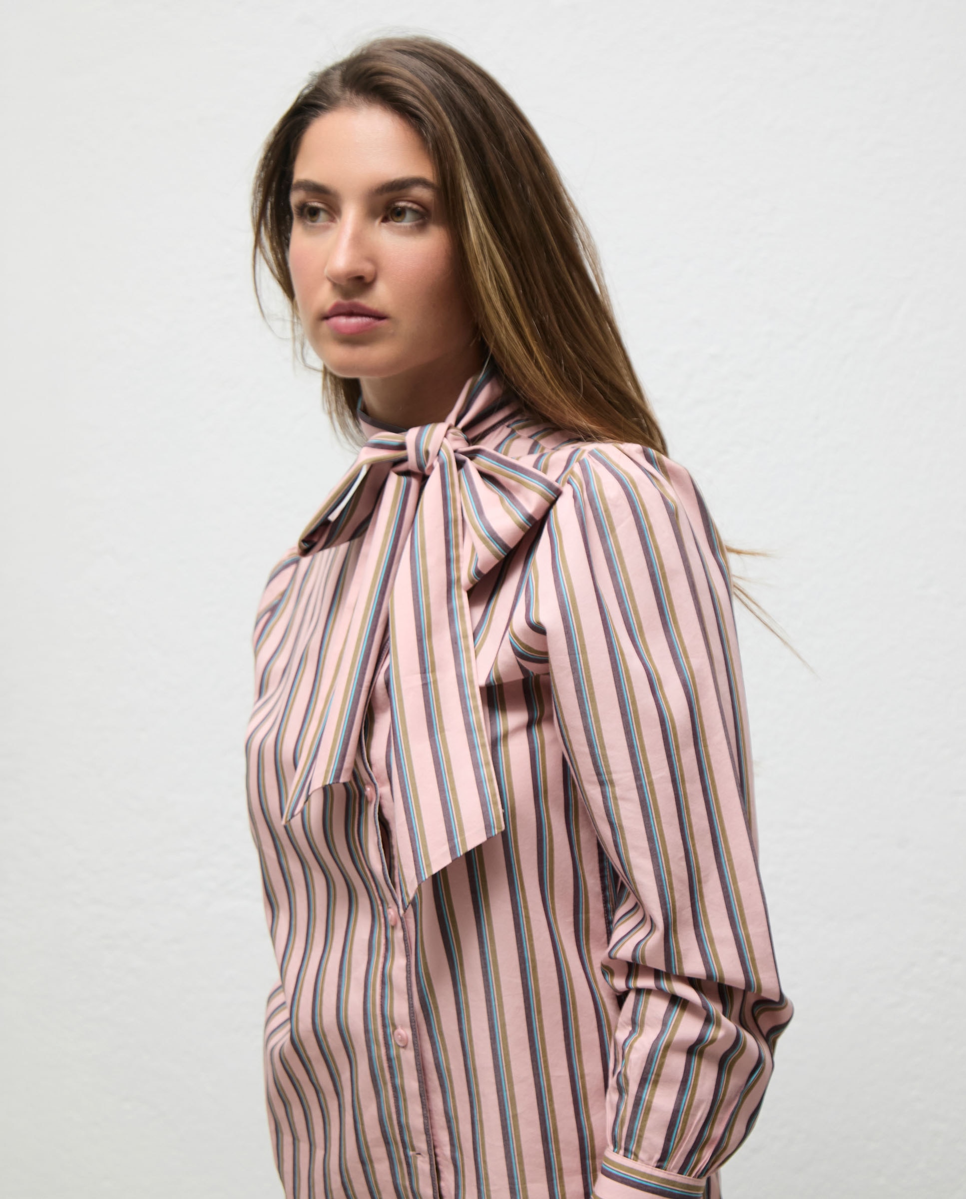 Camisa Às Riscas Federica Rosa-3