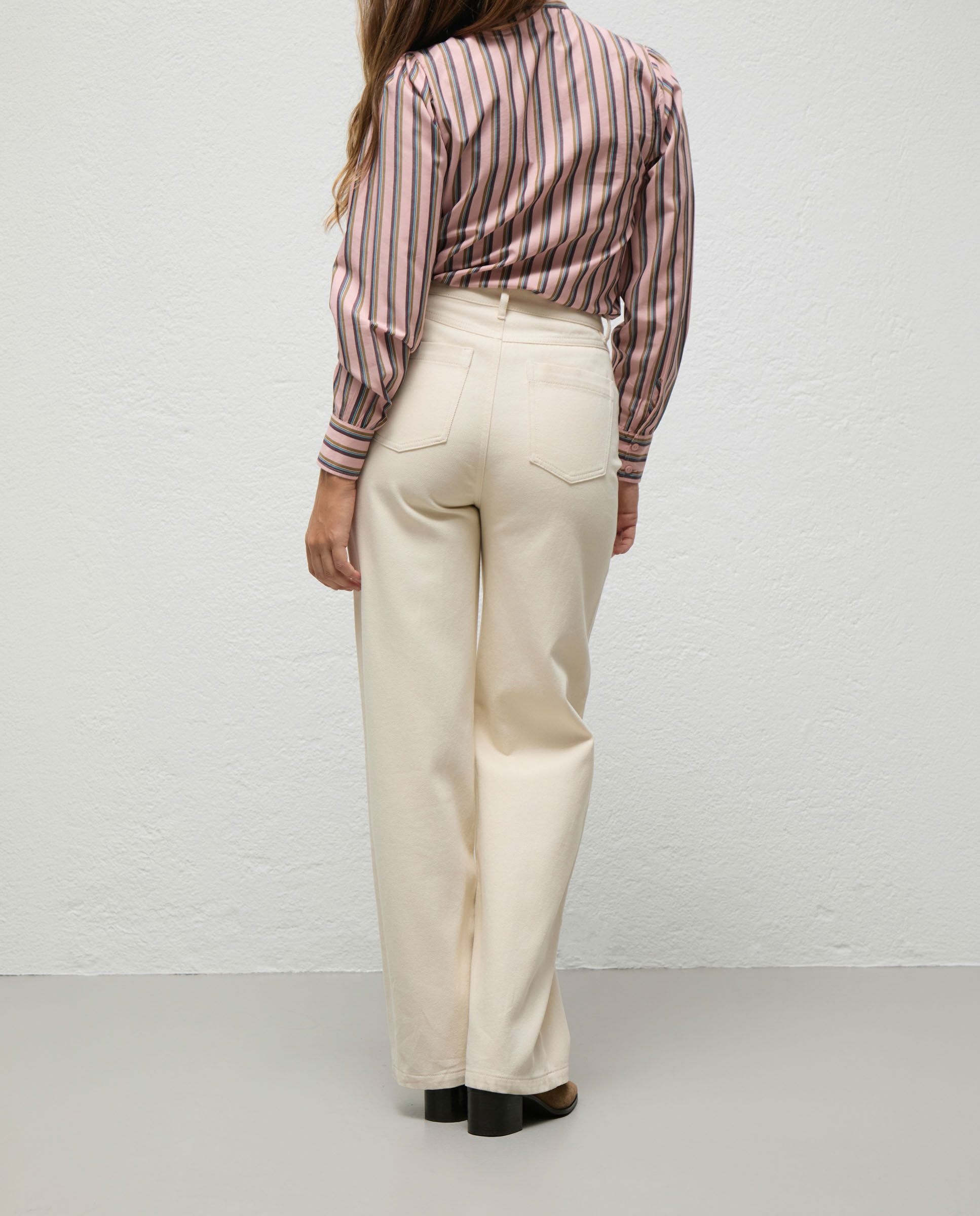 Camisa Às Riscas Federica Rosa-4