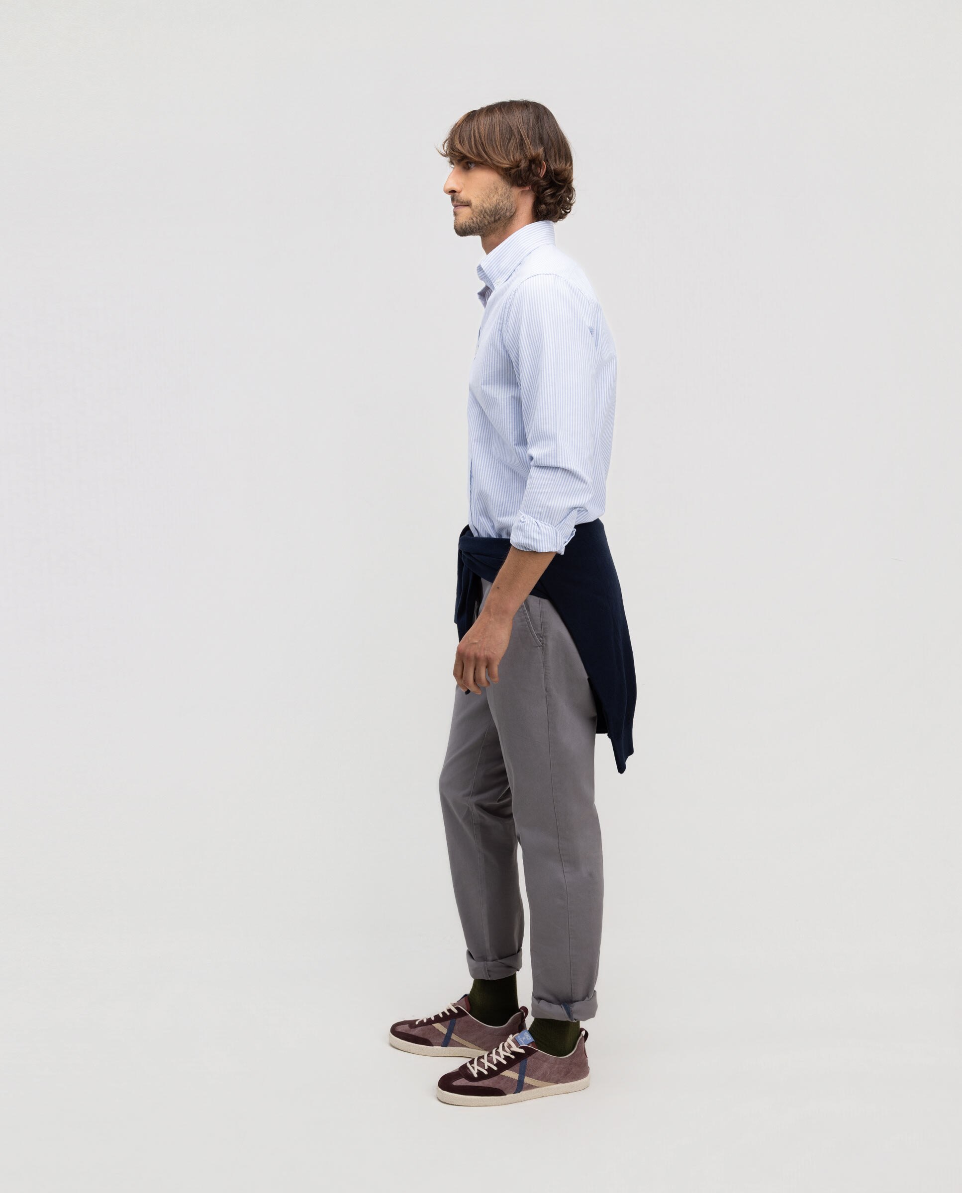 Camisa Básica Oxford Yale Azul-celeste-3