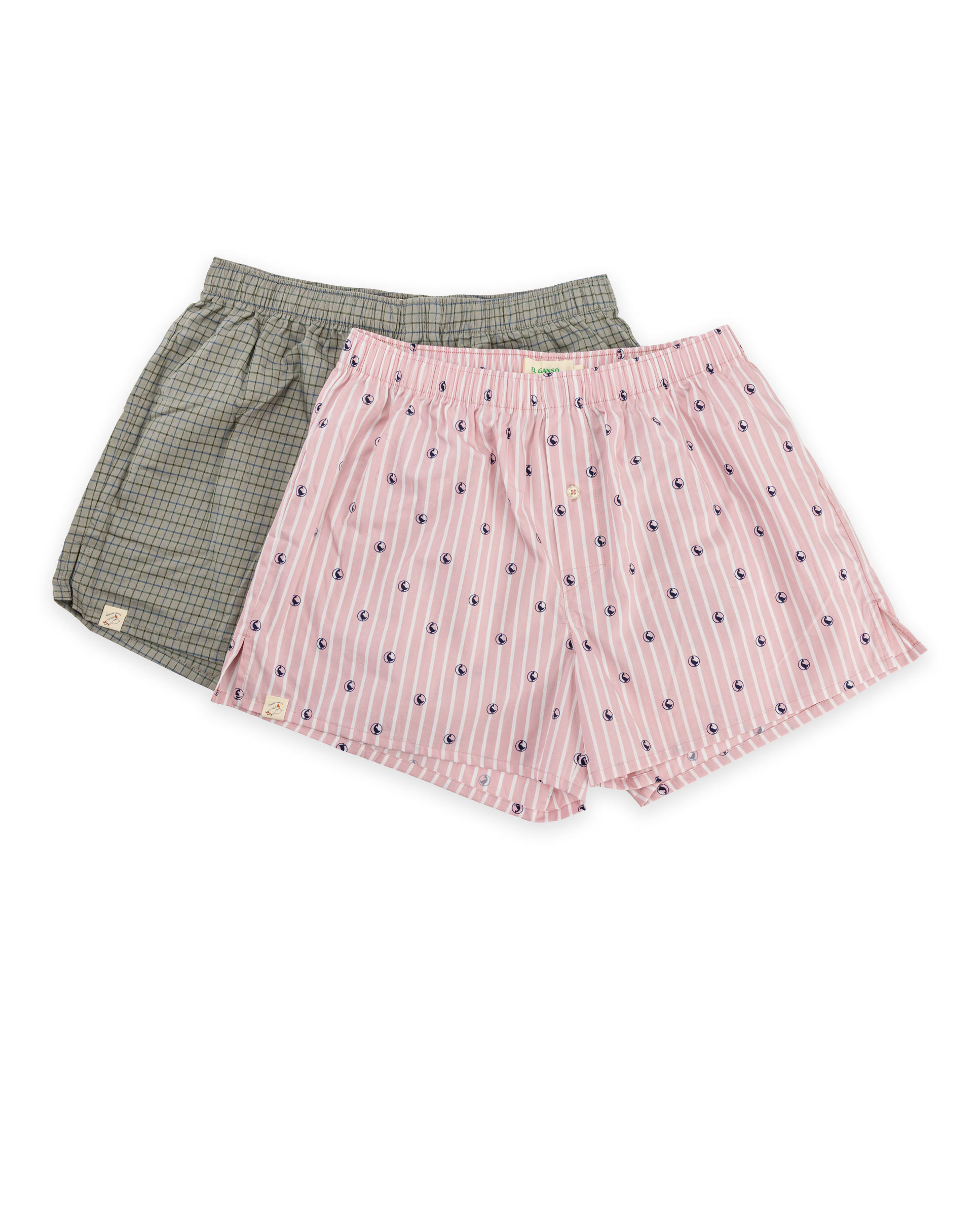 Imagem 0 de Pack Boxers Aos Quadrados e Liso
