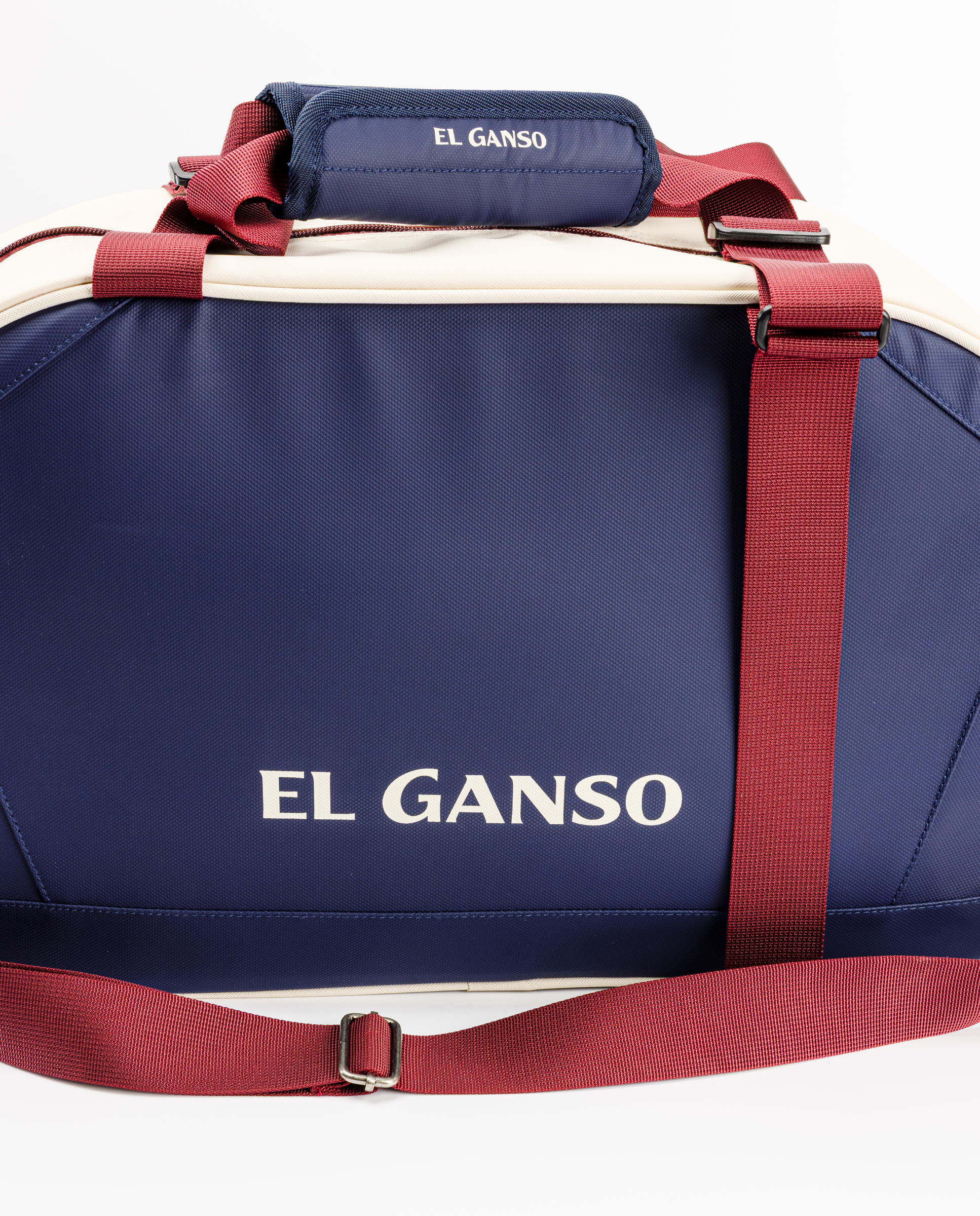 Bolsa de Desporto Lisa Azul-marinho-4