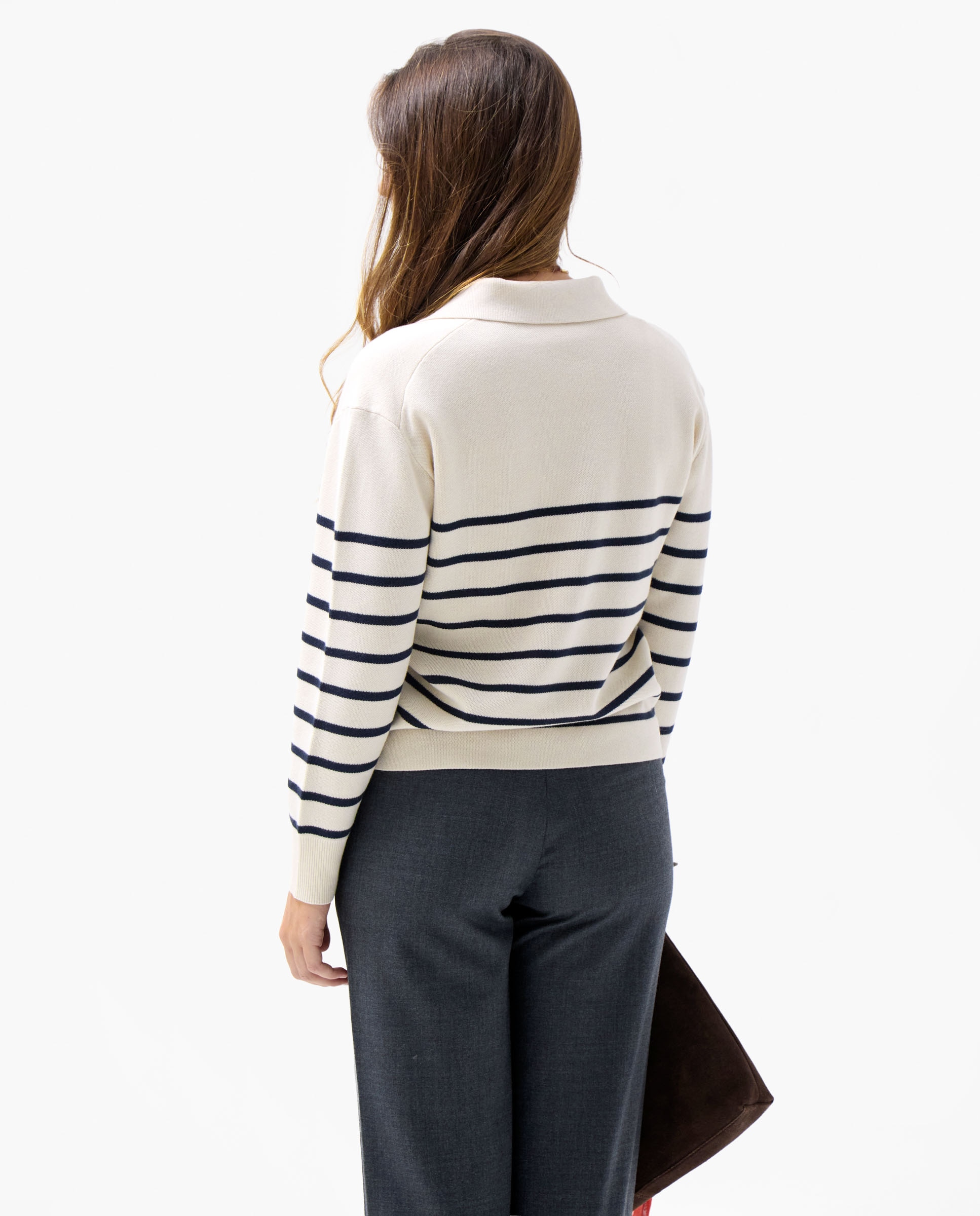 Camisola Às Riscas Lottie Azul-marinho-3