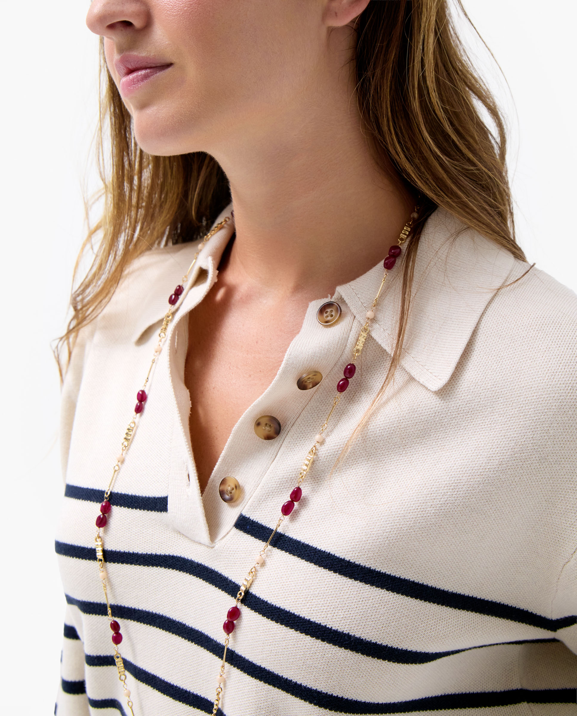 Camisola Às Riscas Lottie Azul-marinho-4