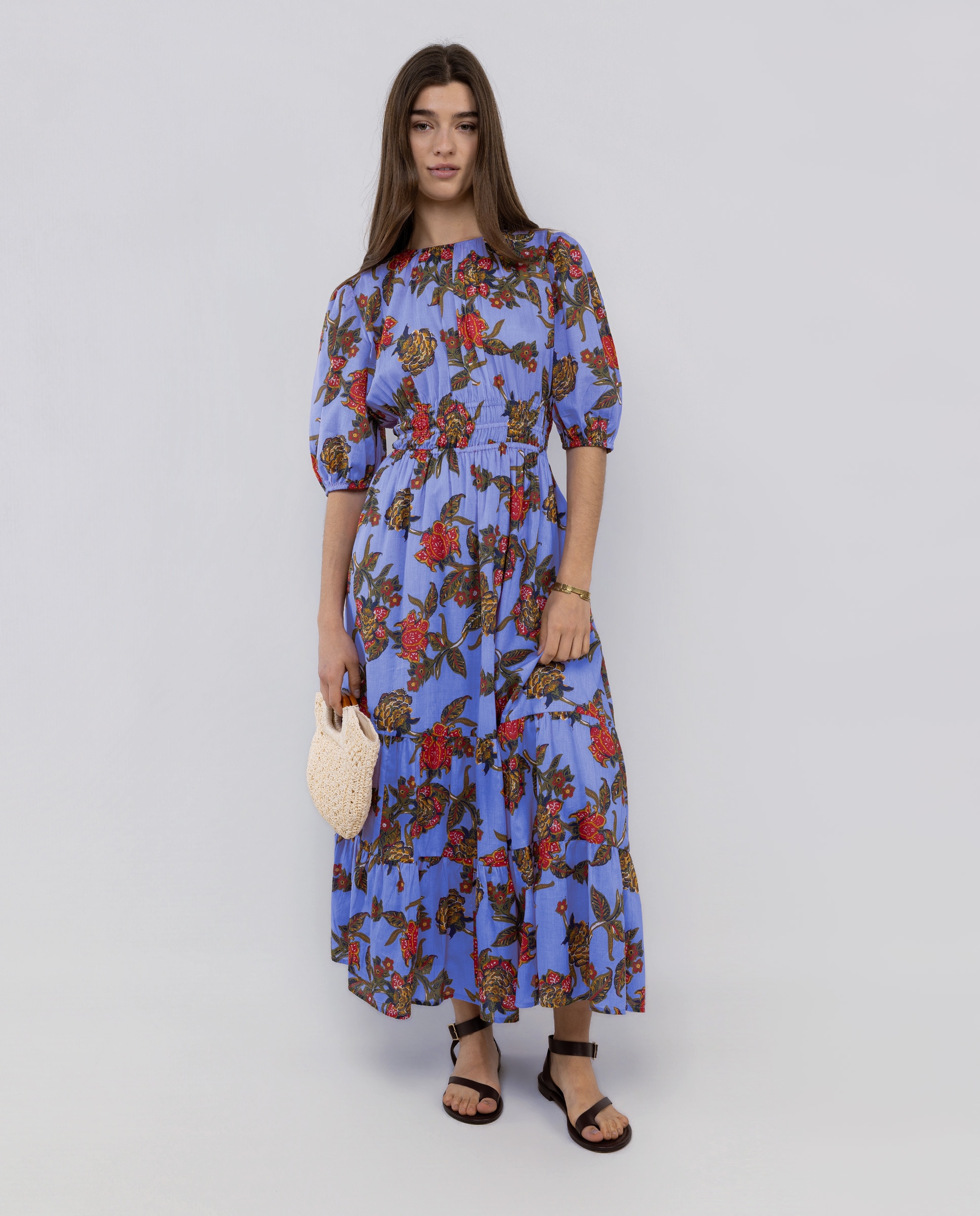 Imagem 0 de Vestido de Estampado Flores Ruby