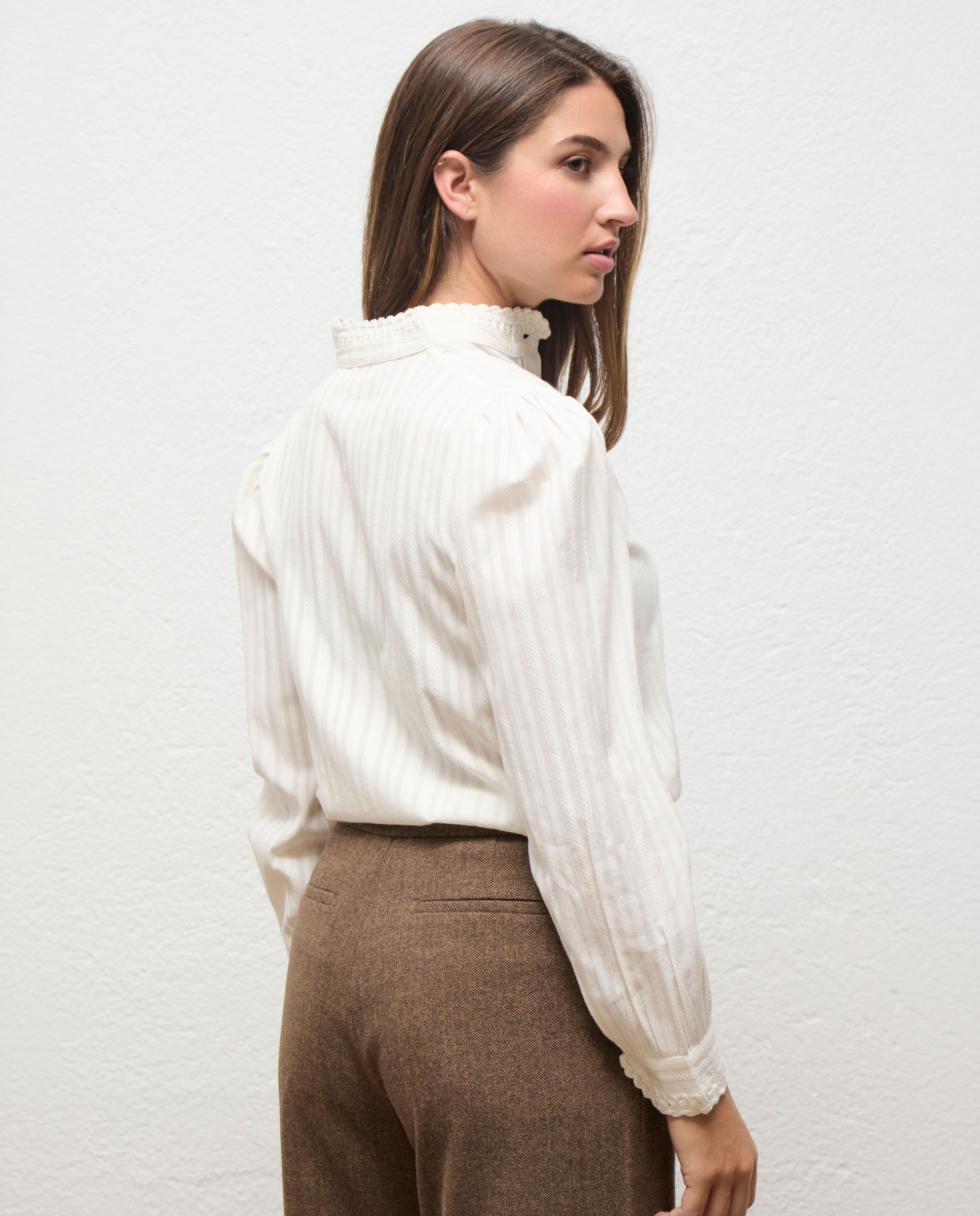 Camisa de Crochet Matilda Matilda Cru-4