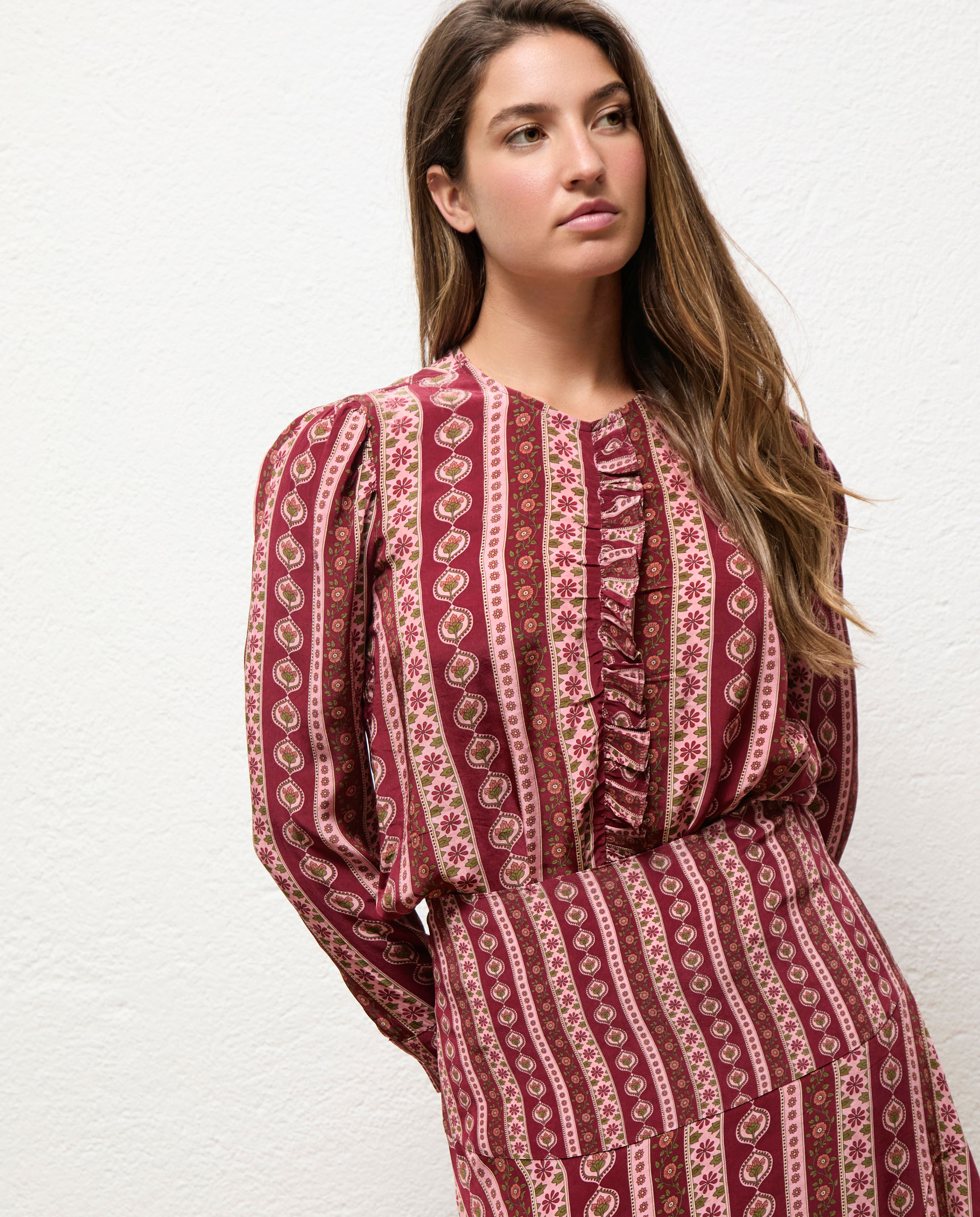 Blusa Estampada Noah Rosa-2