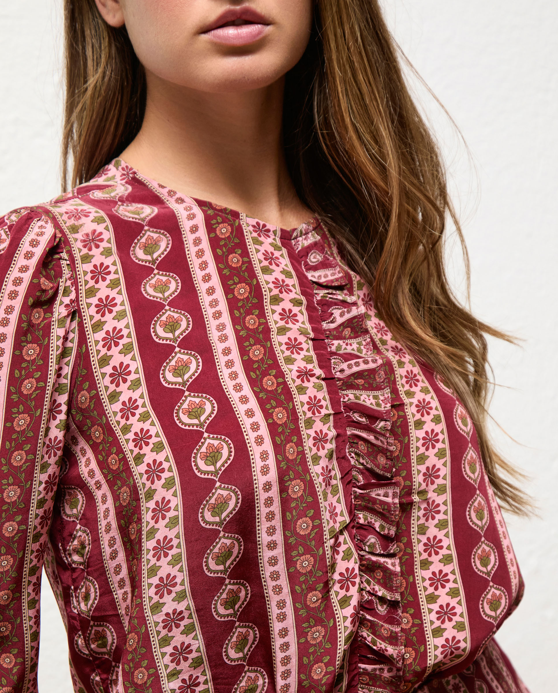 Blusa Estampada Noah Rosa-3