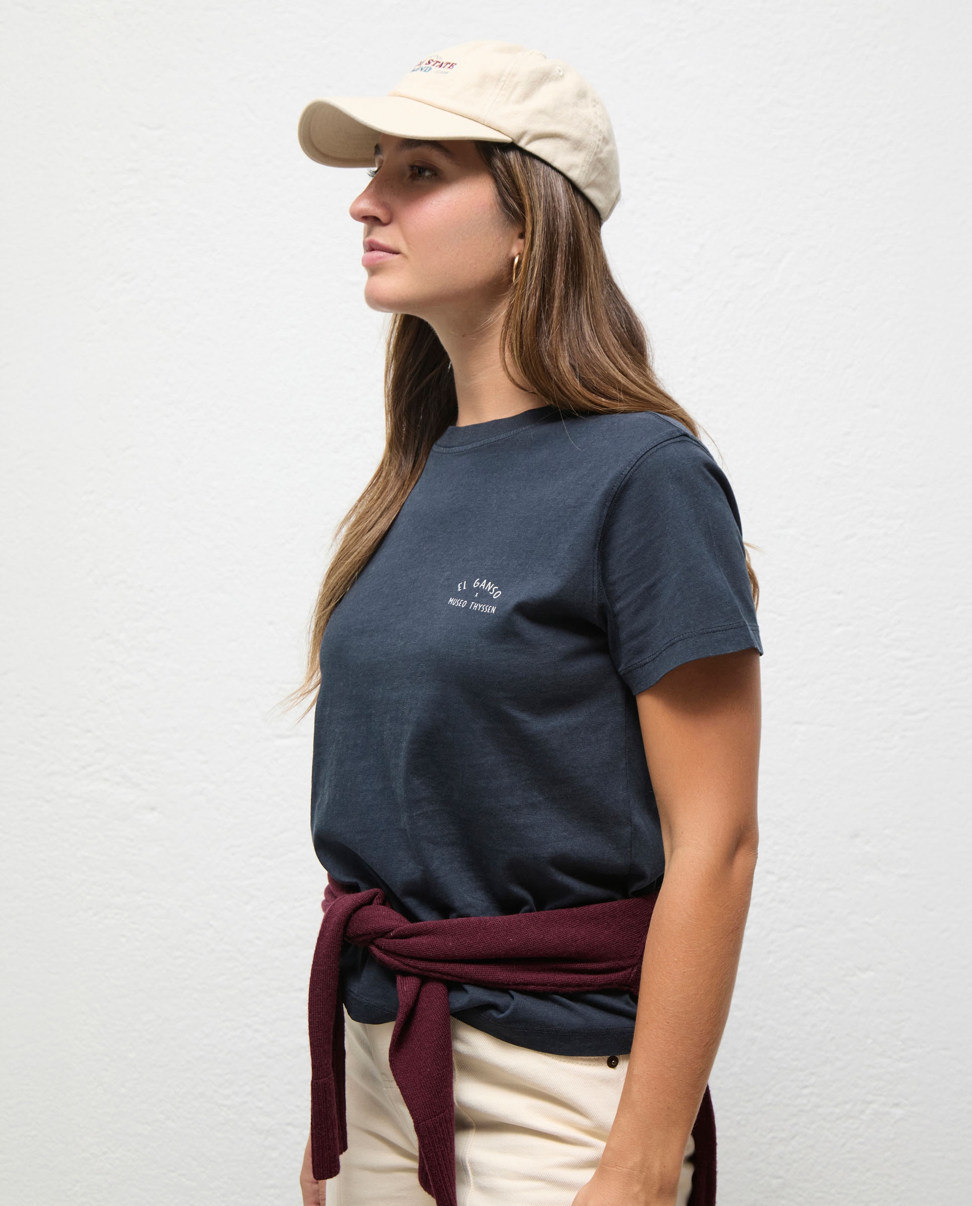 Imagem 0 de T-shirt X Museu Thyssen com Estampado Lilás