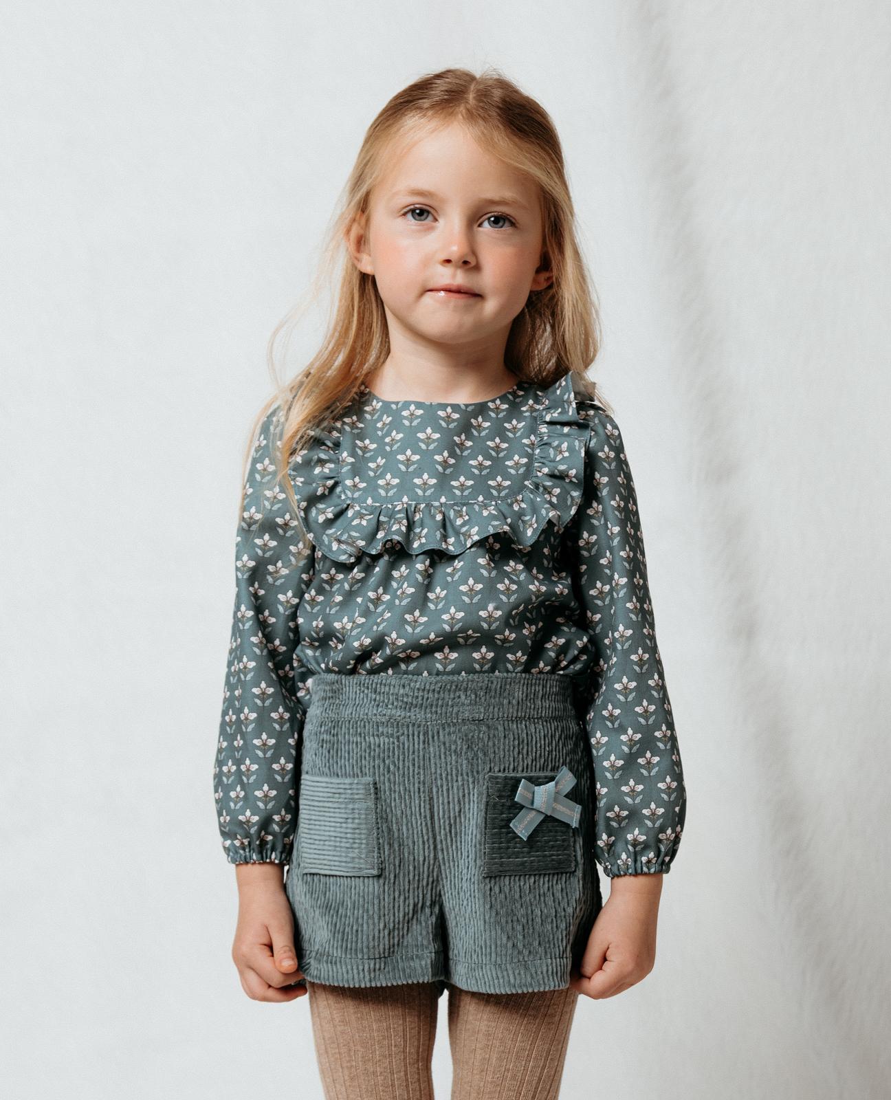 Short Infantil Verde-1