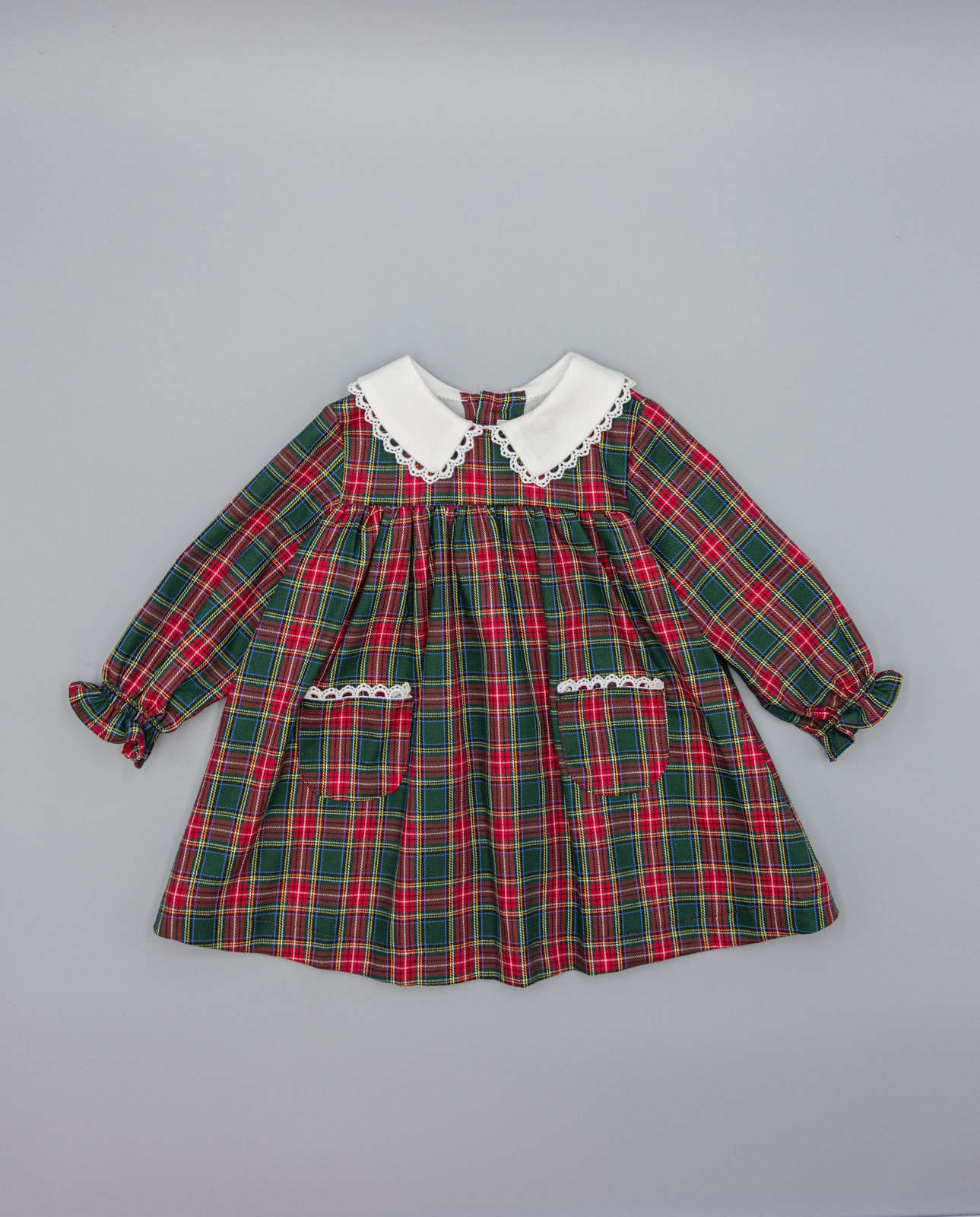 Imagem 0 de Vestido para Bebé com Bolsos e Tira Bordada