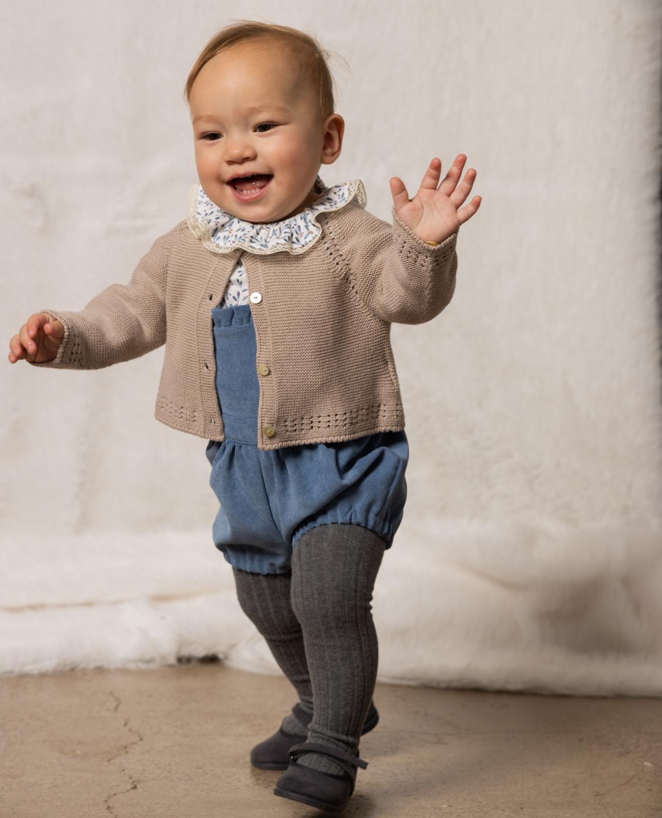 Imagem 0 de Jardineira para Bebé com Folho