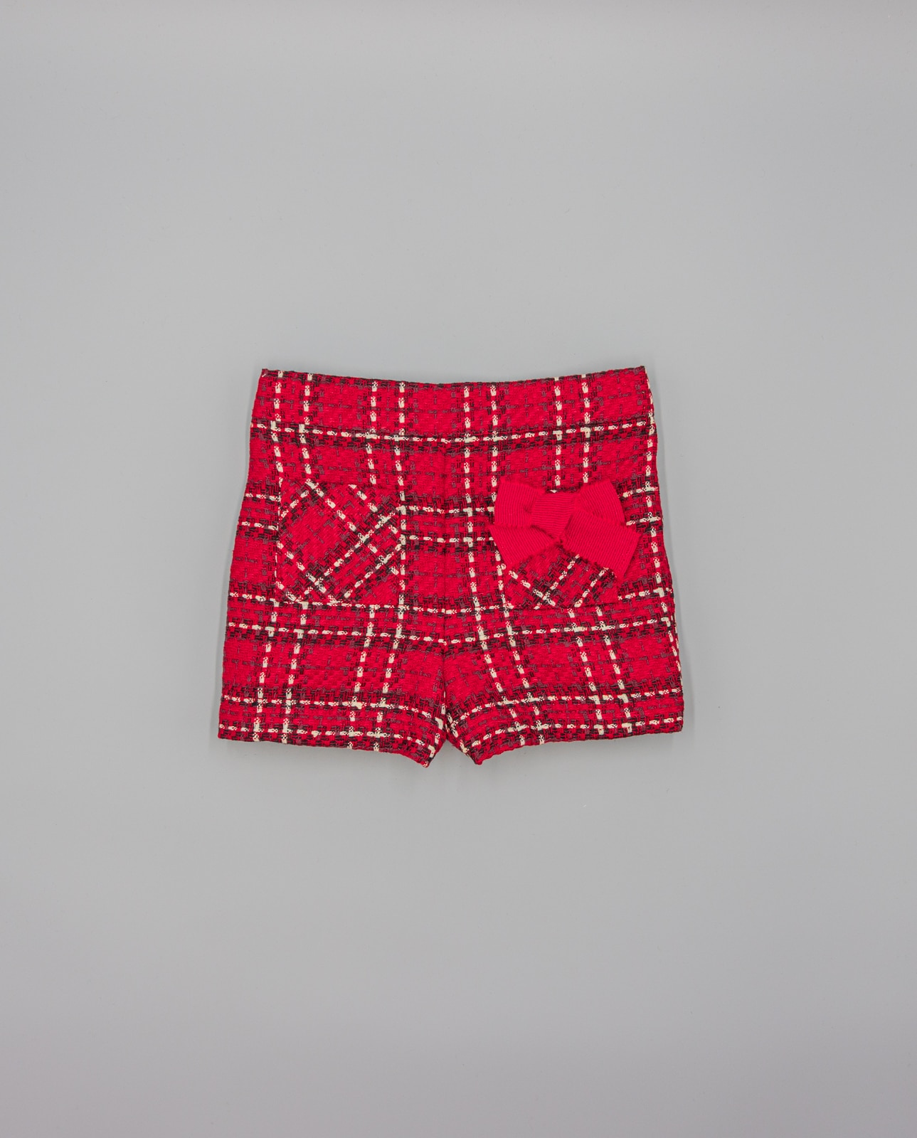 Shorts Infantil Vermelho-2