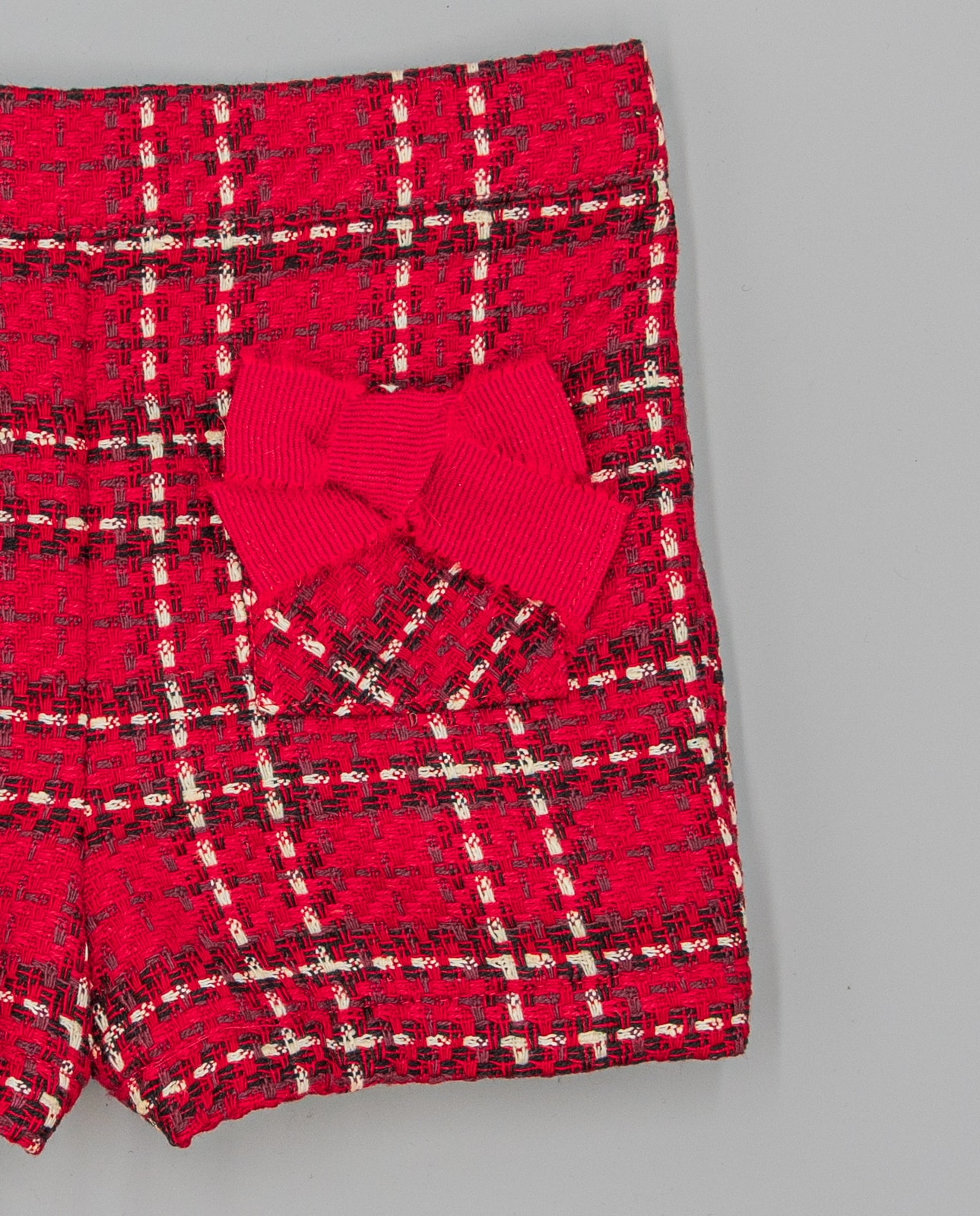 Shorts Infantil Vermelho-4